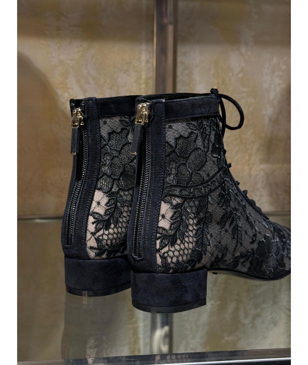 CHRISTIAN DIOR Черные ботинки, фото 2