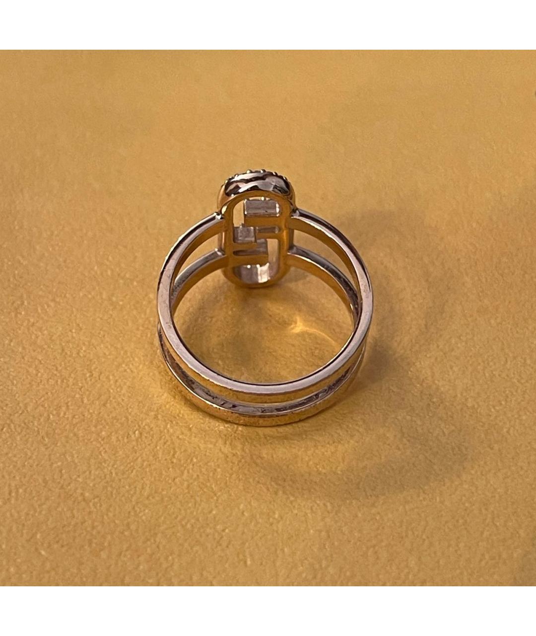 FENDI Золотое позолоченное кольцо, фото 3