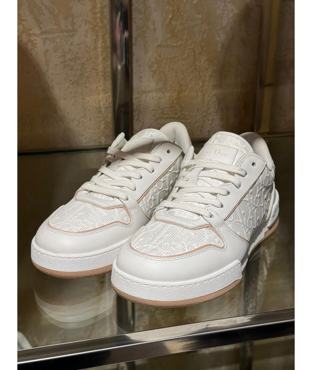 CHRISTIAN DIOR Белые кеды, фото 2