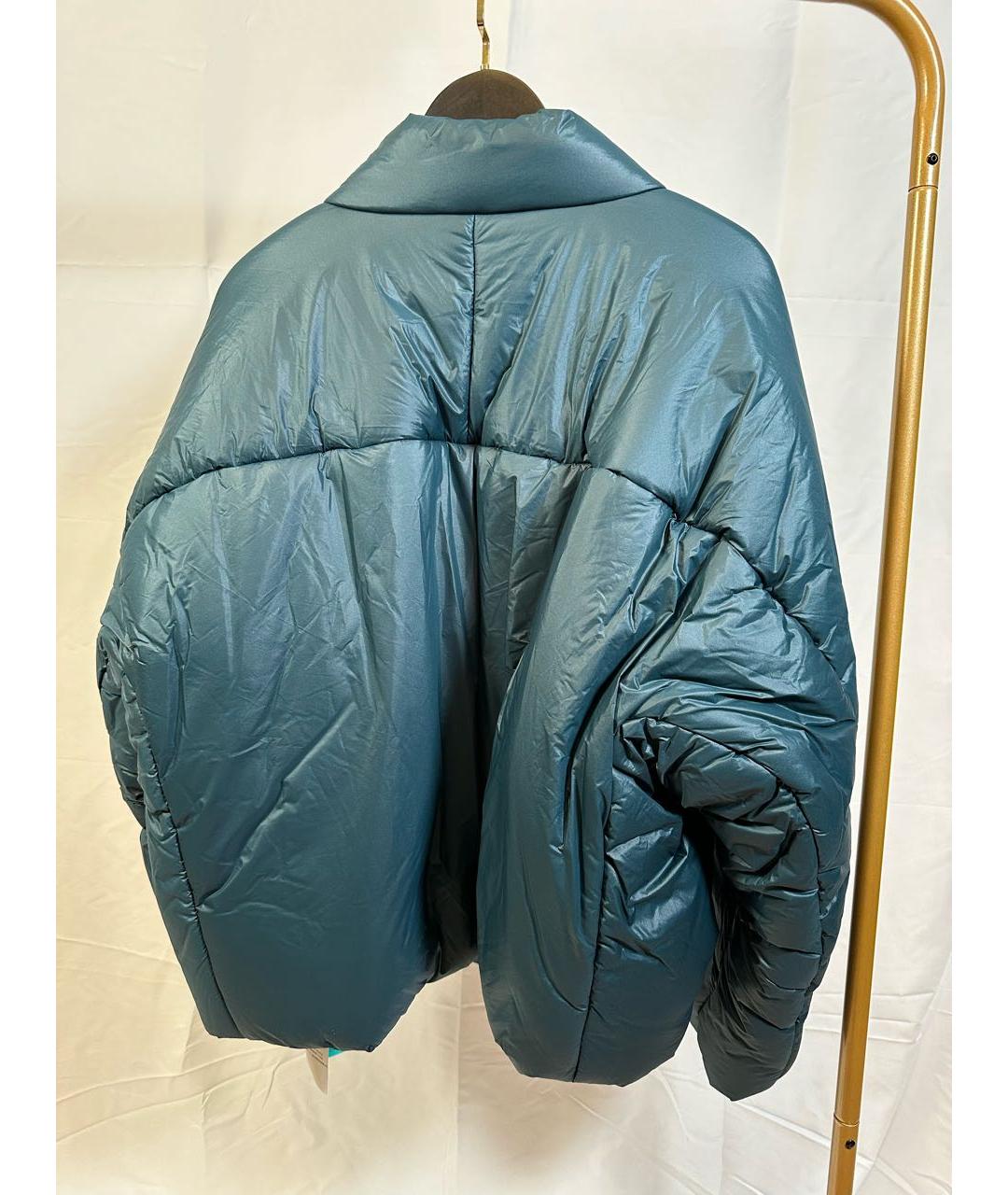 YEEZY Синяя полиамидовая куртка, фото 2
