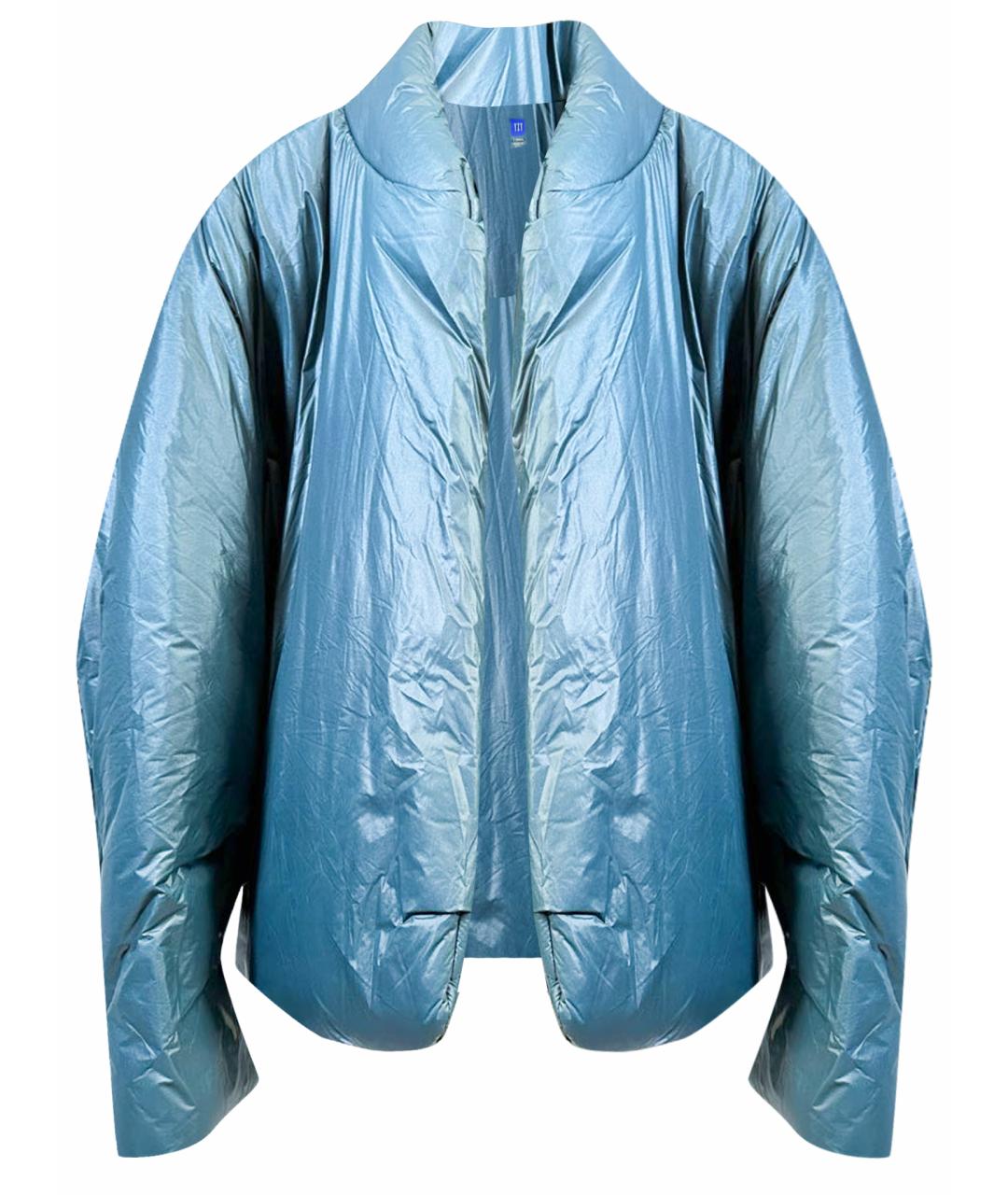 YEEZY Синяя полиамидовая куртка, фото 1