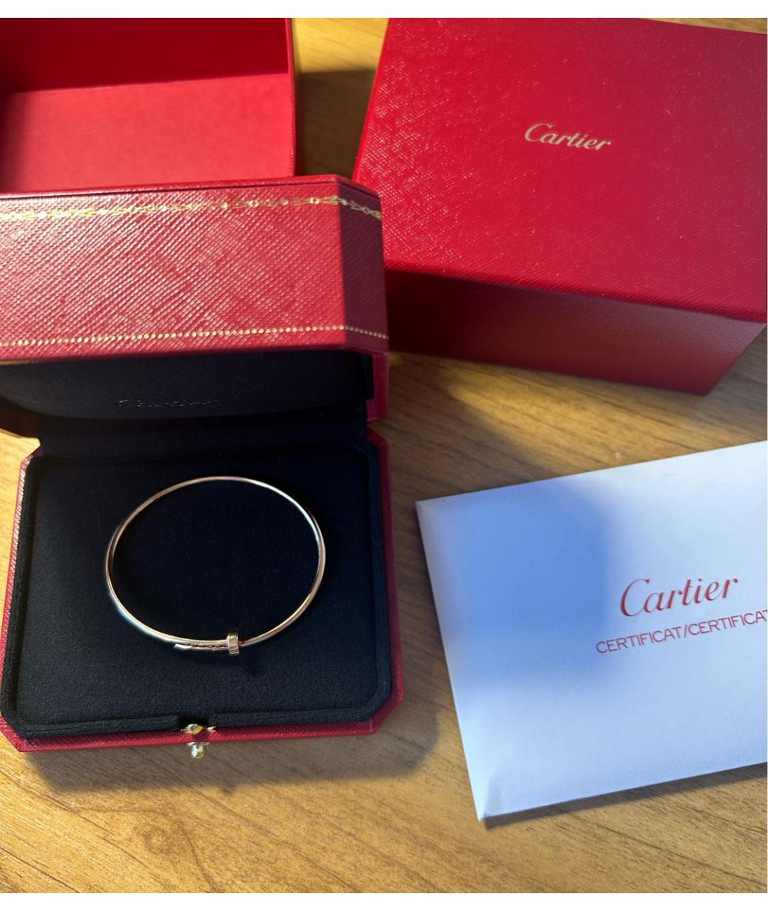 CARTIER Розовый браслет из розового золота, фото 3