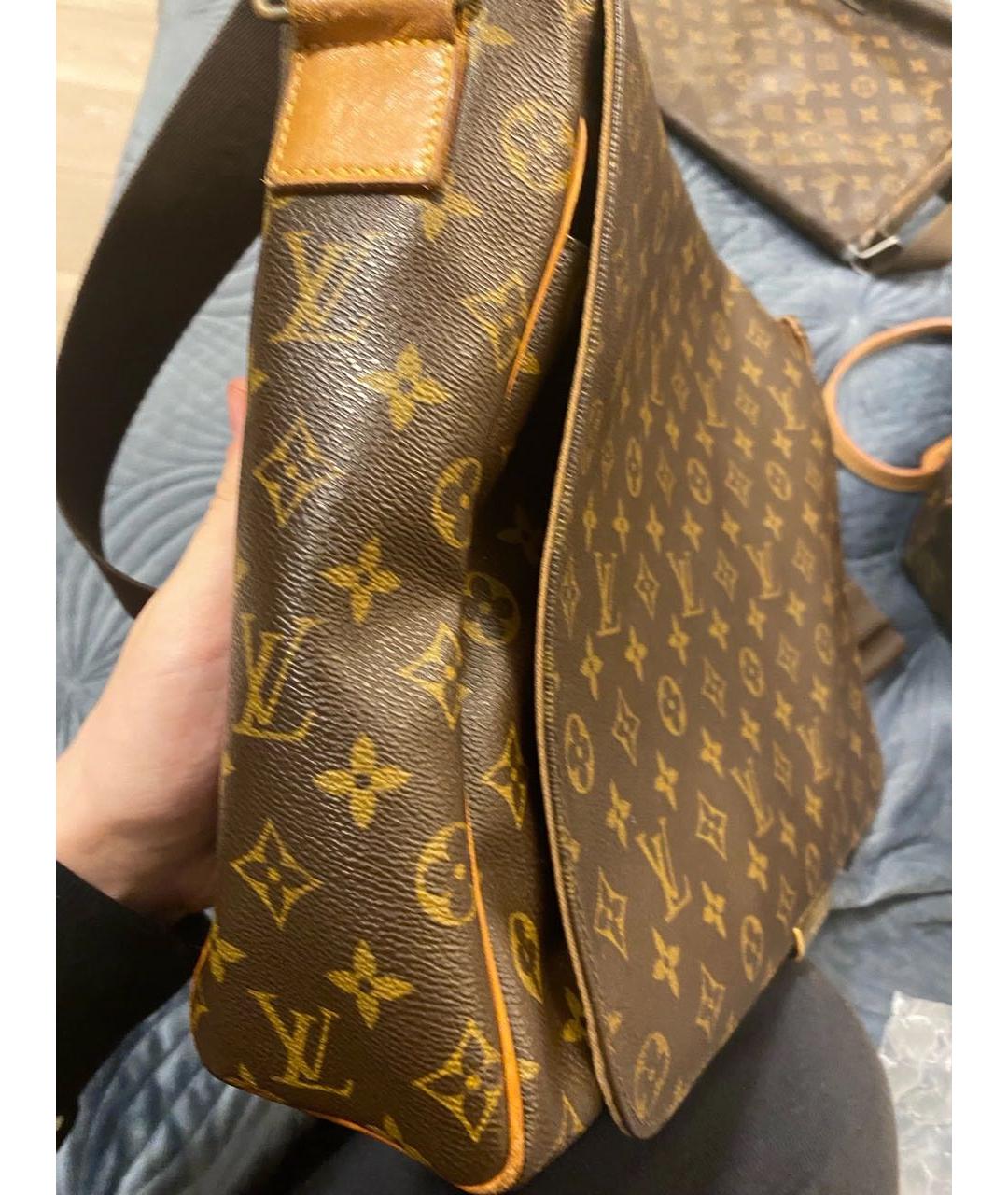 LOUIS VUITTON Коричневая сумка на плечо, фото 2