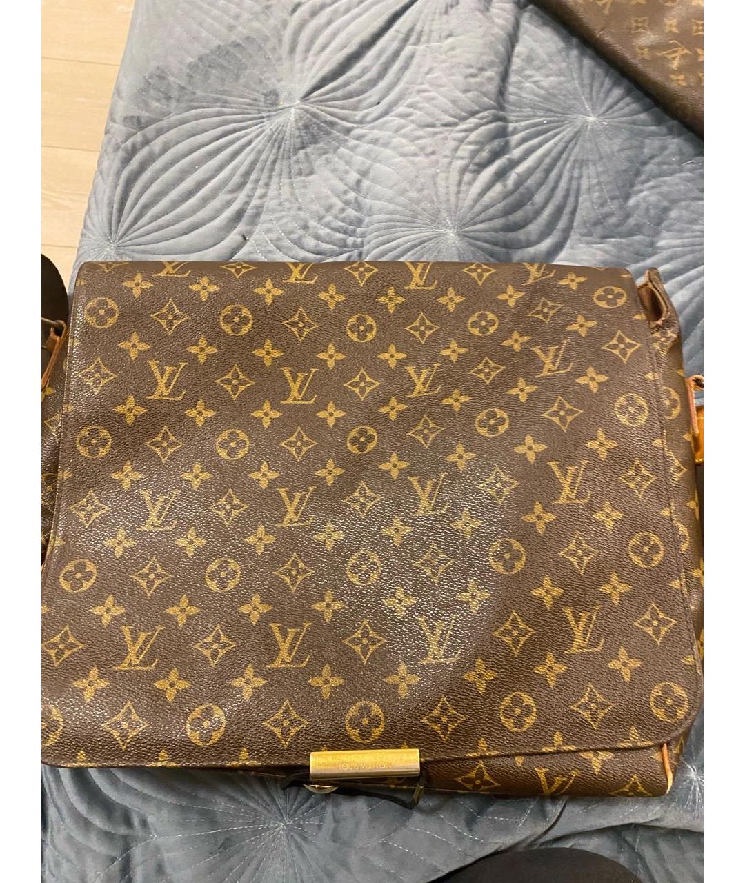 LOUIS VUITTON Коричневая сумка на плечо, фото 5