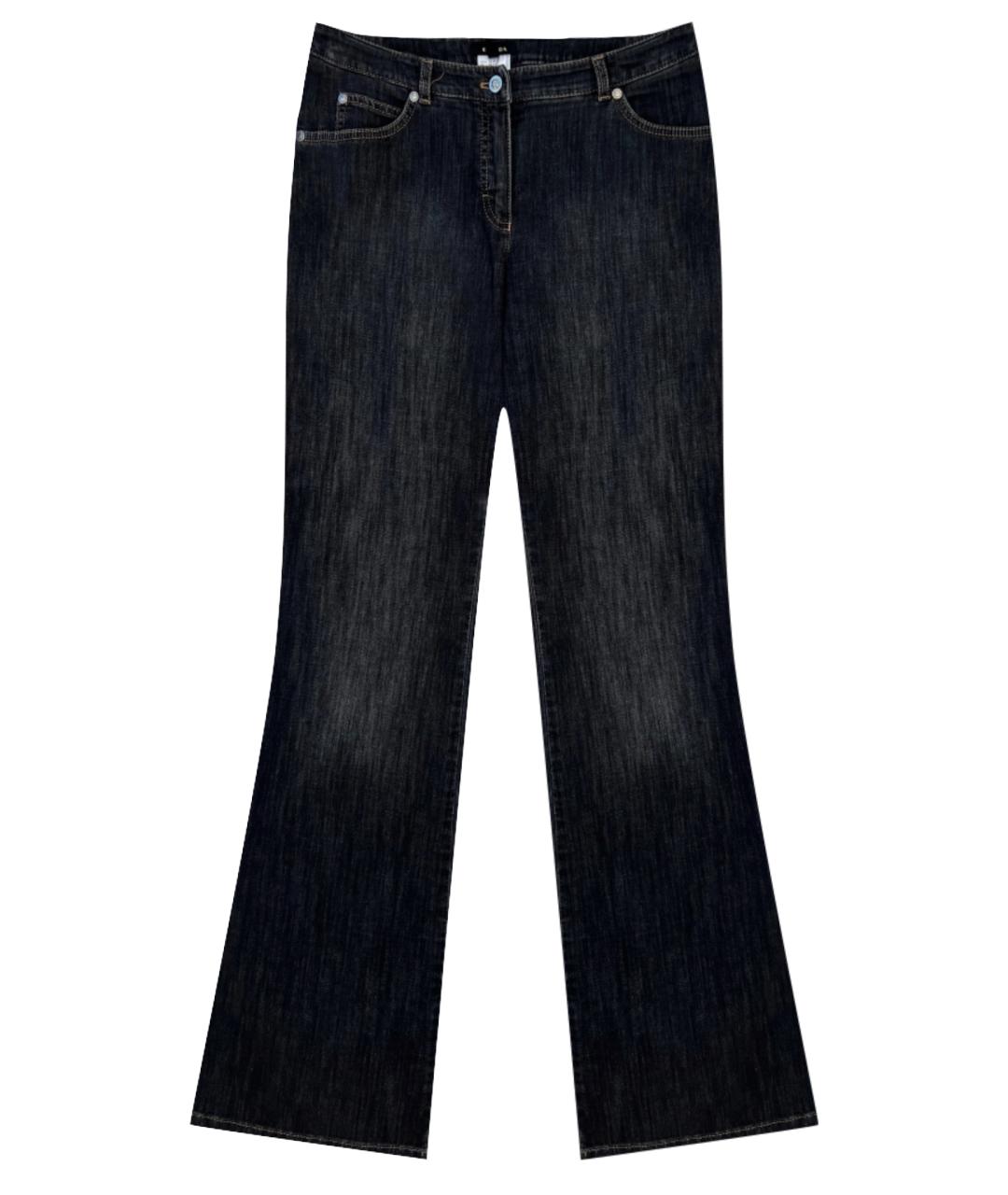 ESCADA Серые хлопко-эластановые джинсы клеш, фото 1