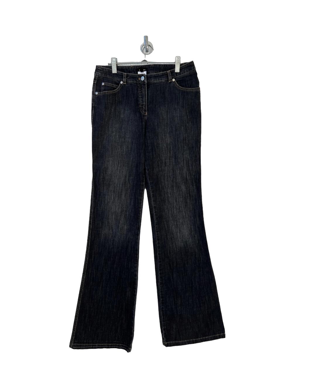 ESCADA Серые хлопко-эластановые джинсы клеш, фото 8
