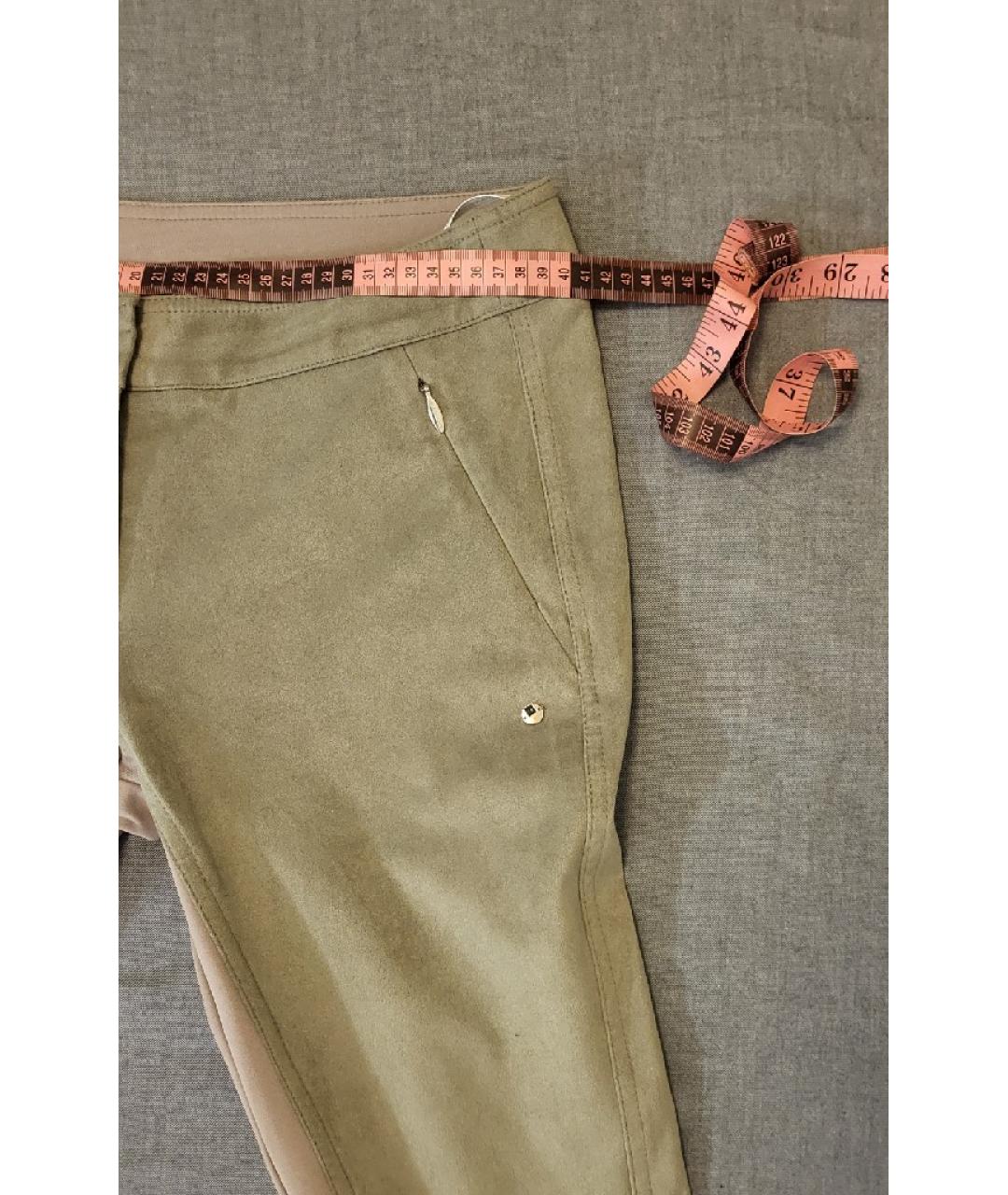 SPORTALM Бежевые полиэстеровые брюки узкие, фото 8