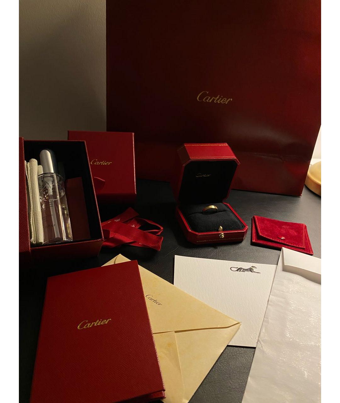 CARTIER Золотое кольцо из желтого золота, фото 3