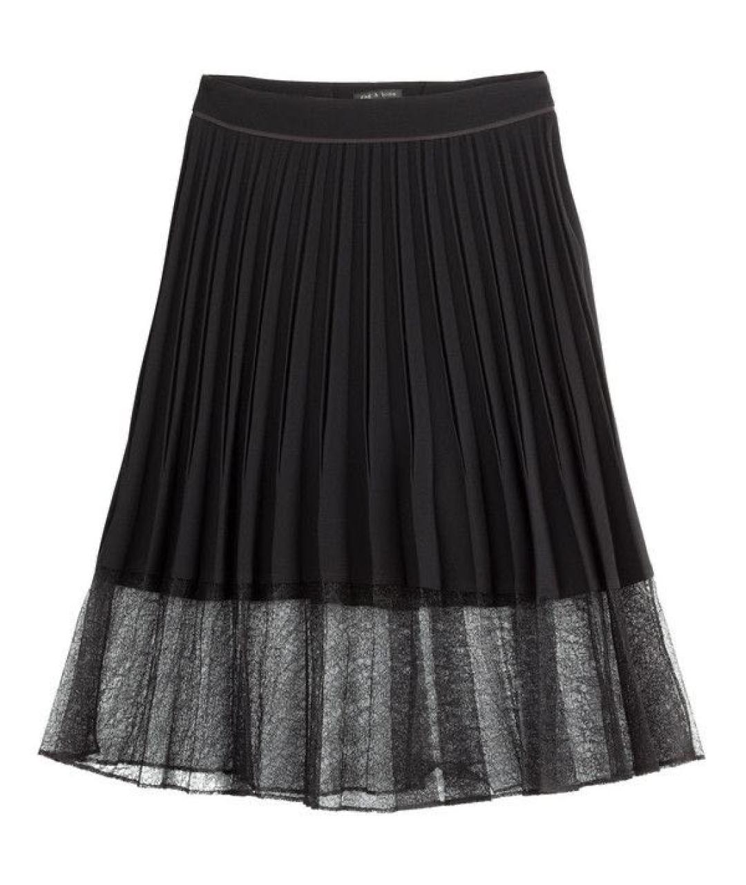 RAG&BONE Черная кружевная юбка миди, фото 1