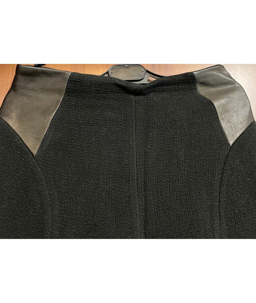 NEIL BARRETT Черные вискозные прямые брюки, фото 2