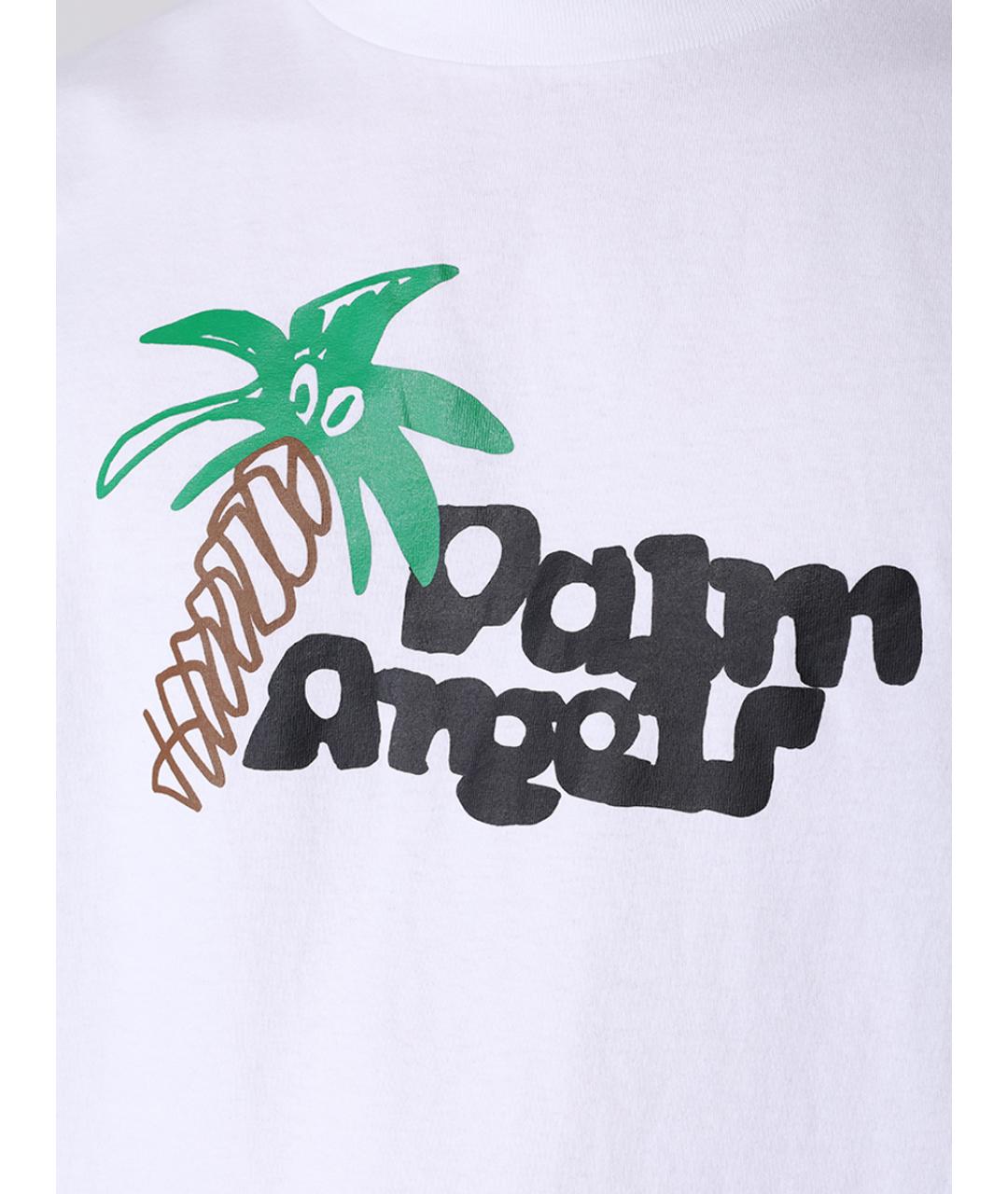 PALM ANGELS Белая футболка, фото 5