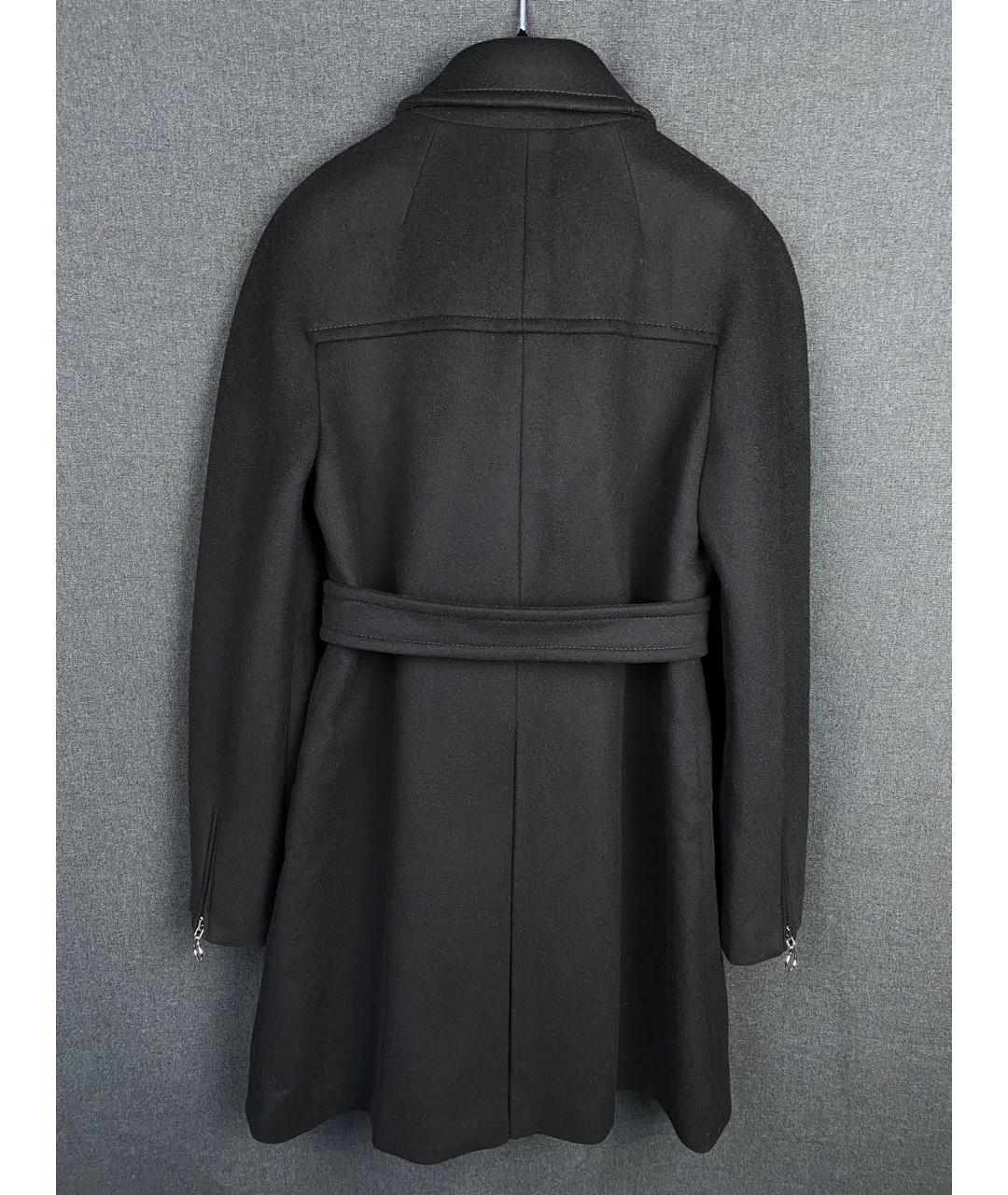 GUCCI Черное шерстяное пальто, фото 6