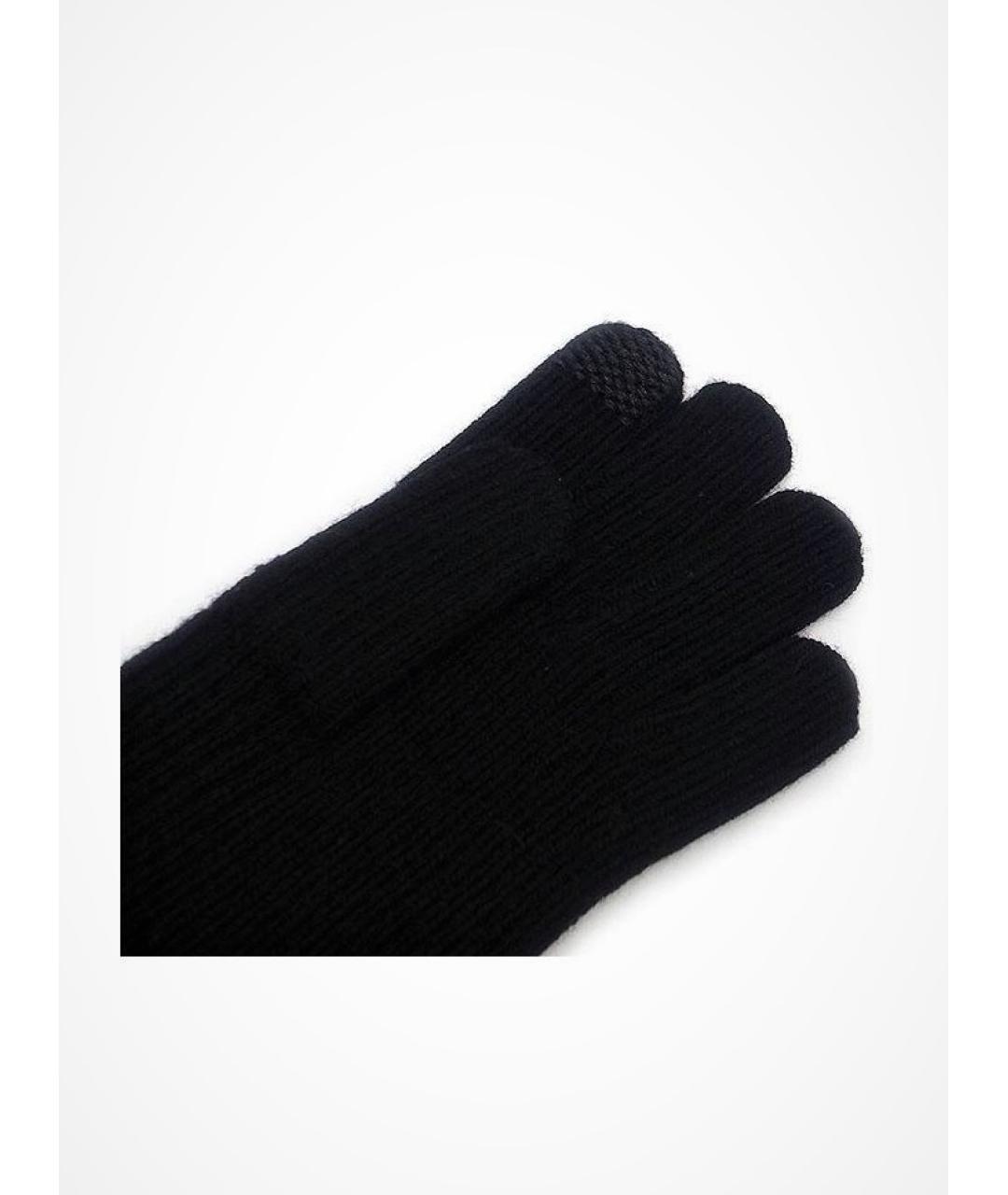 COACH Черные перчатки, фото 3