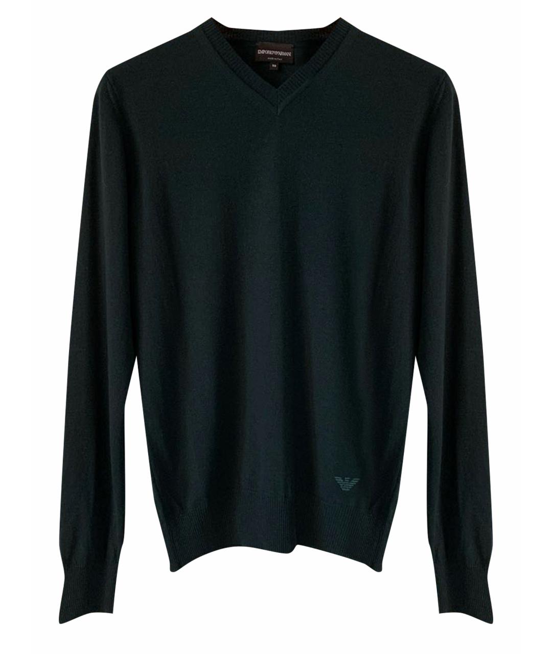 EMPORIO ARMANI Зеленый джемпер / свитер, фото 1