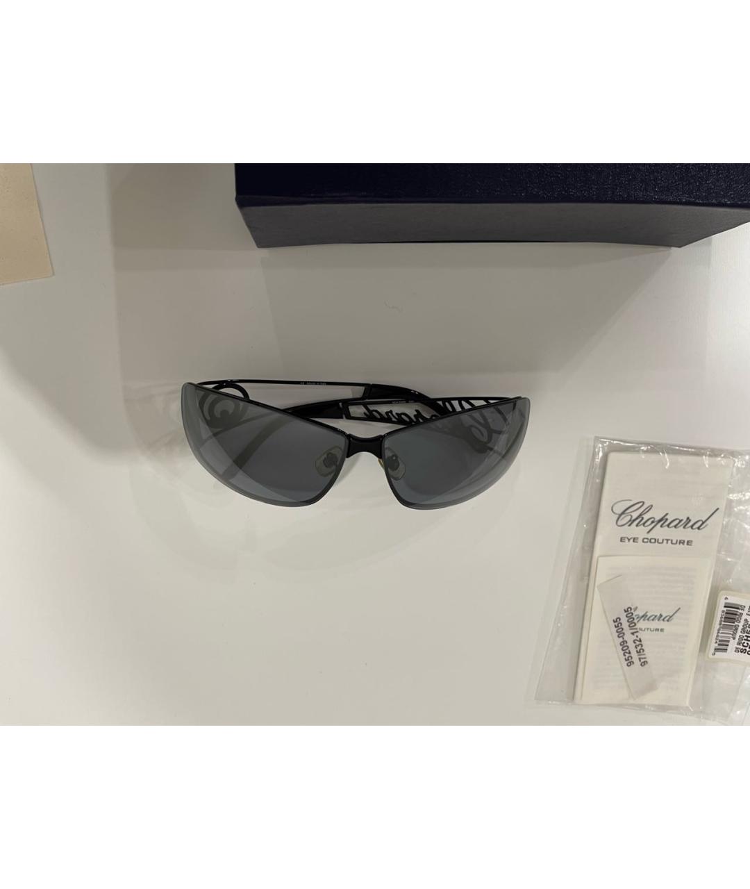 CHOPARD Черные солнцезащитные очки, фото 9