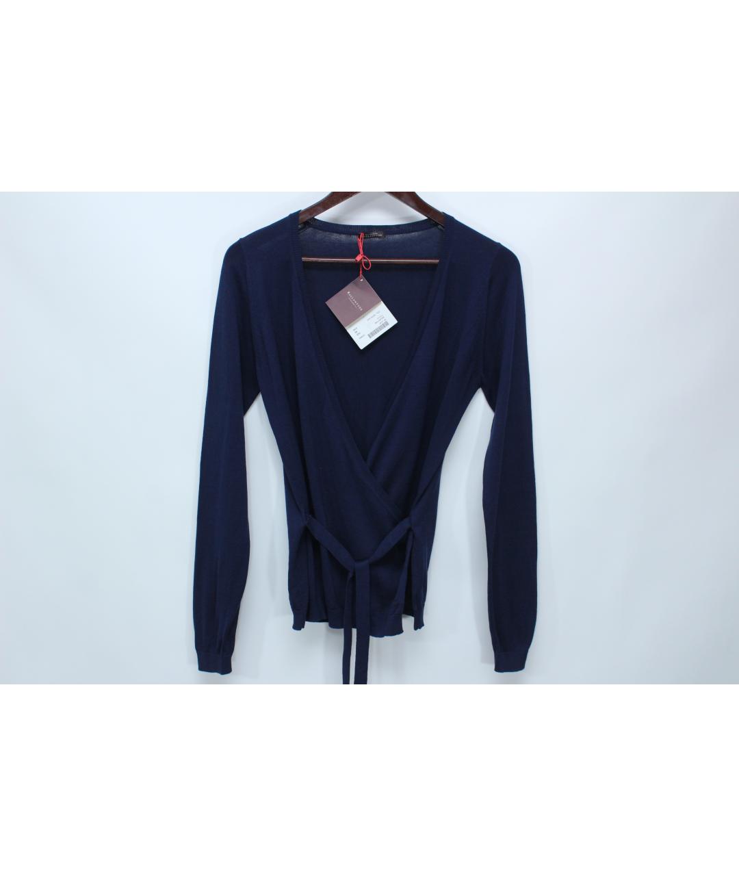 BALLANTYNE Синий шелковый джемпер / свитер, фото 10