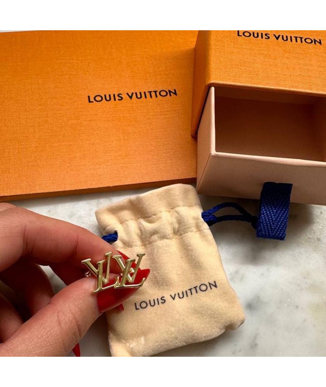 LOUIS VUITTON PRE-OWNED Золотые серьги, фото 2