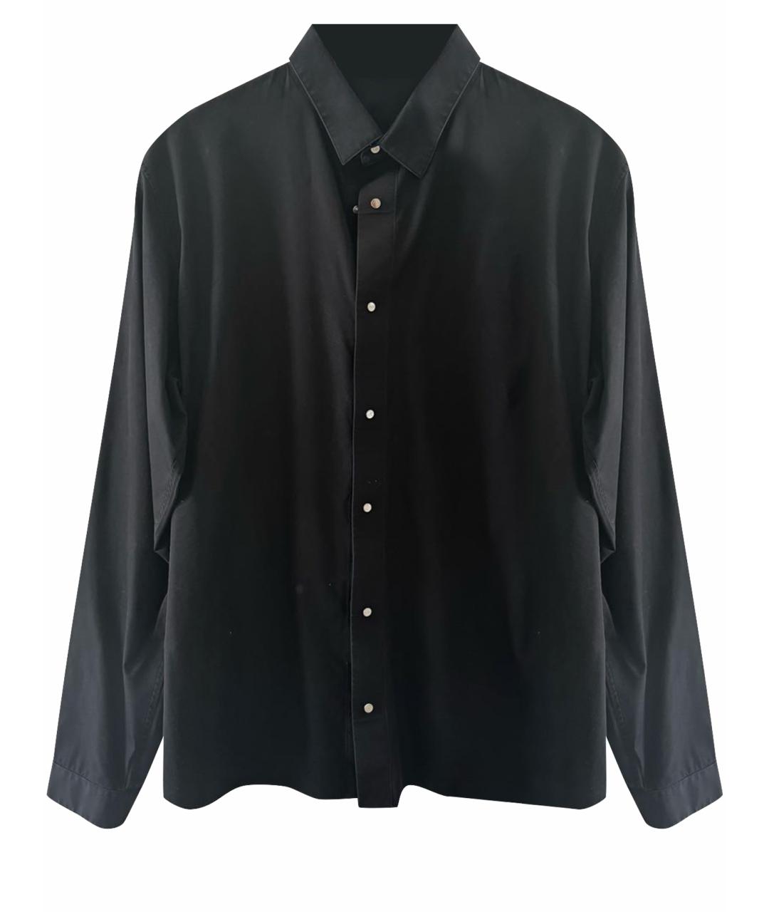 CHRISTIAN DIOR PRE-OWNED Черная хлопковая классическая рубашка, фото 1