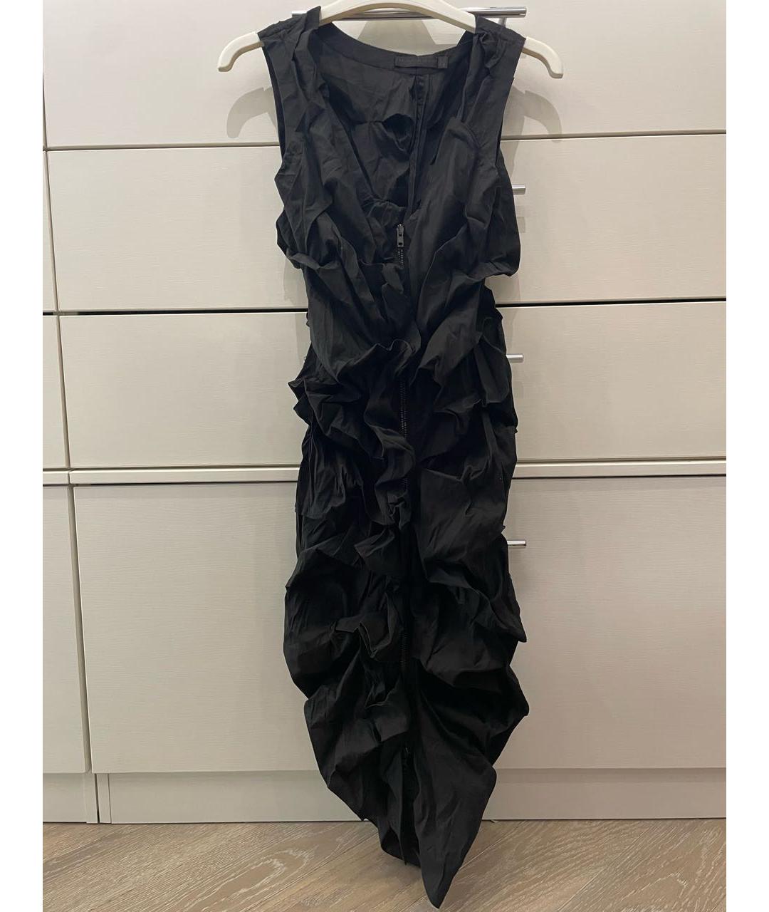 DONNA KARAN Черное коктейльное платье, фото 2