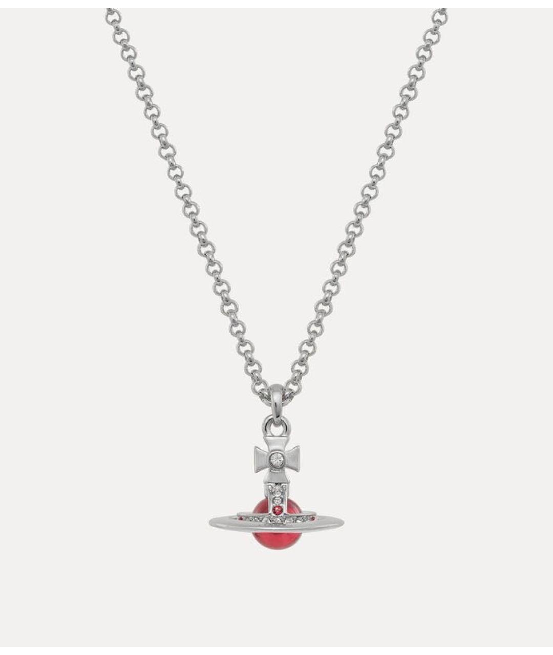 VIVIENNE WESTWOOD Серебряная латунная подвеска, фото 2