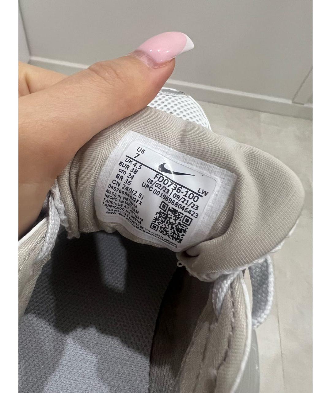 NIKE Серебряные кроссовки, фото 3