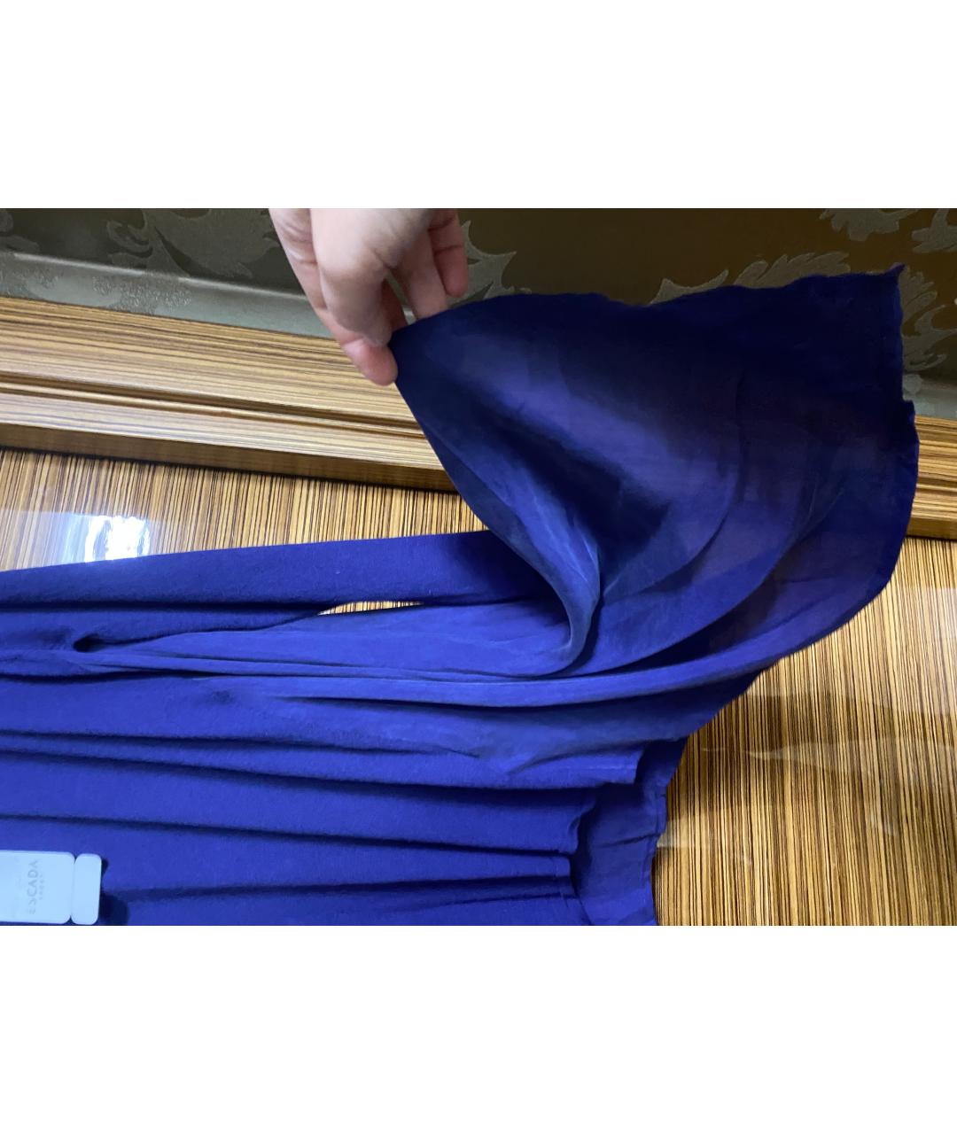 ESCADA Фиолетовый хлопковый джемпер / свитер, фото 4