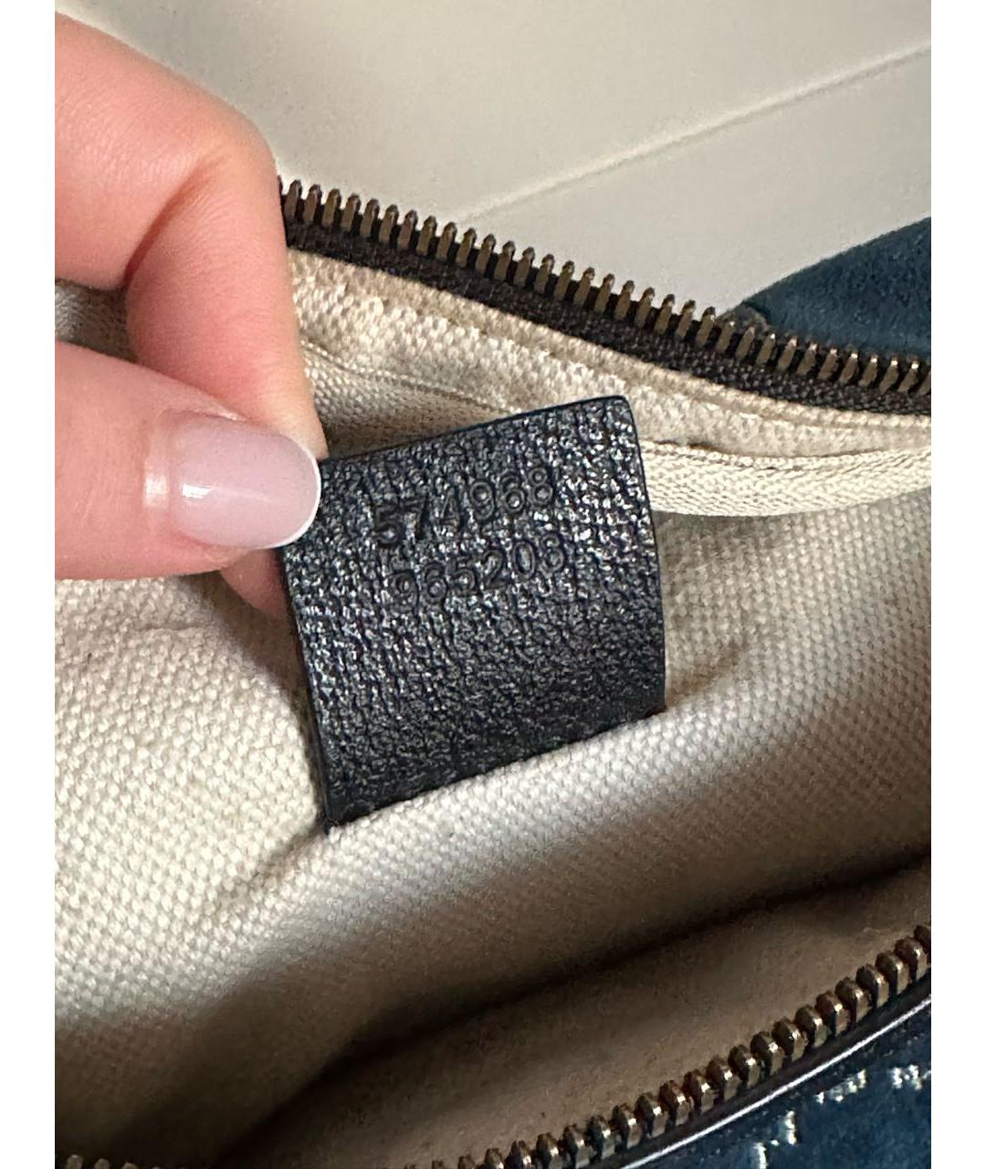 GUCCI Мульти бархатная поясная сумка, фото 6