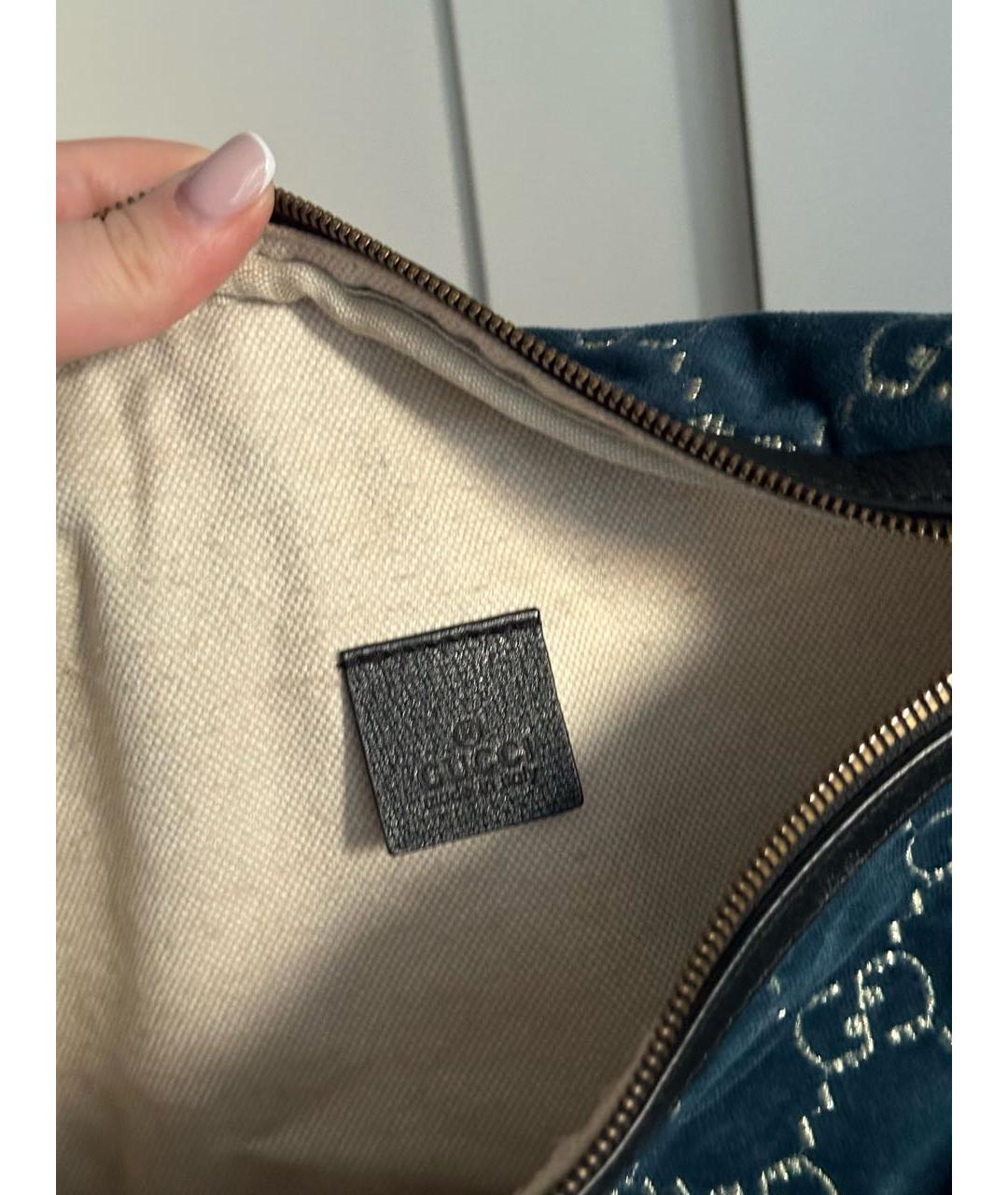 GUCCI Мульти бархатная поясная сумка, фото 7