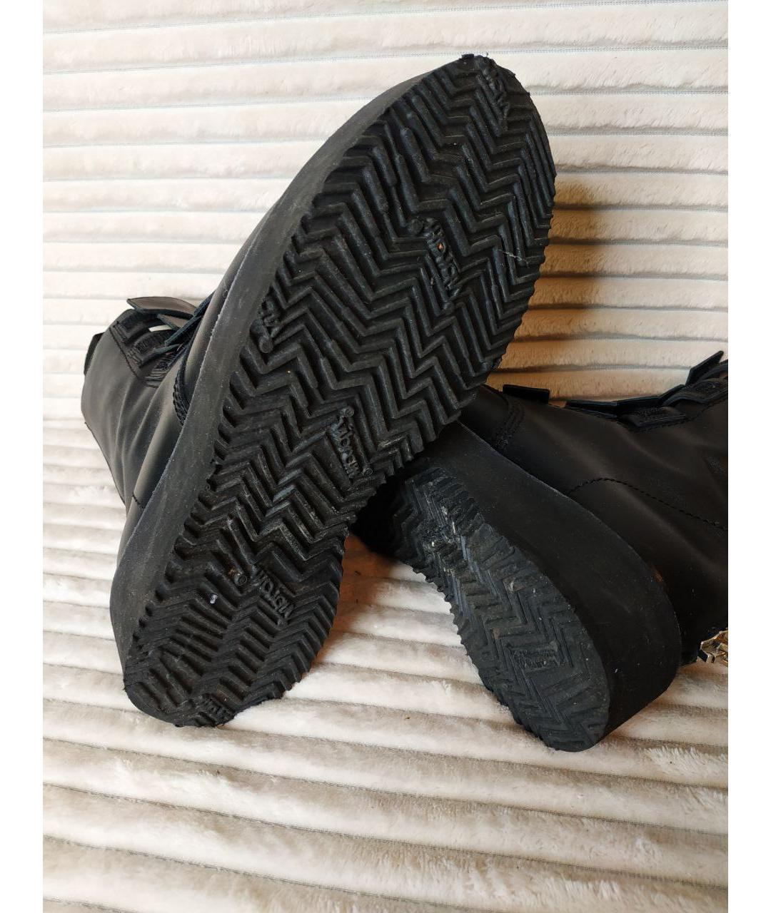 R13 Черные кожаные ботинки, фото 7