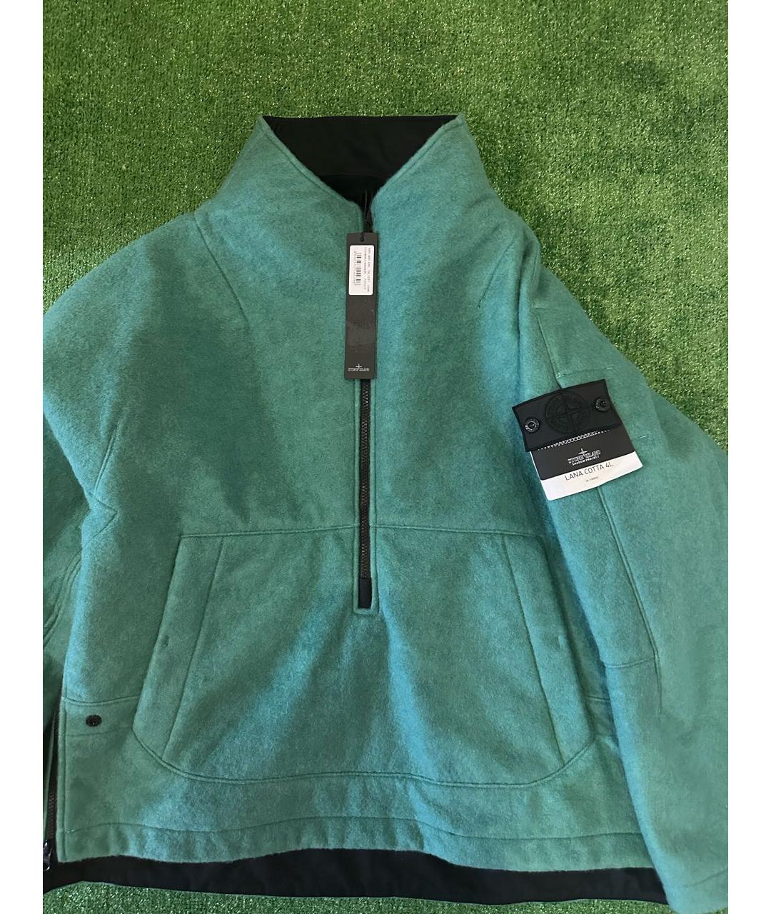 STONE ISLAND SHADOW PROJECT Зеленая шерстяная куртка, фото 2