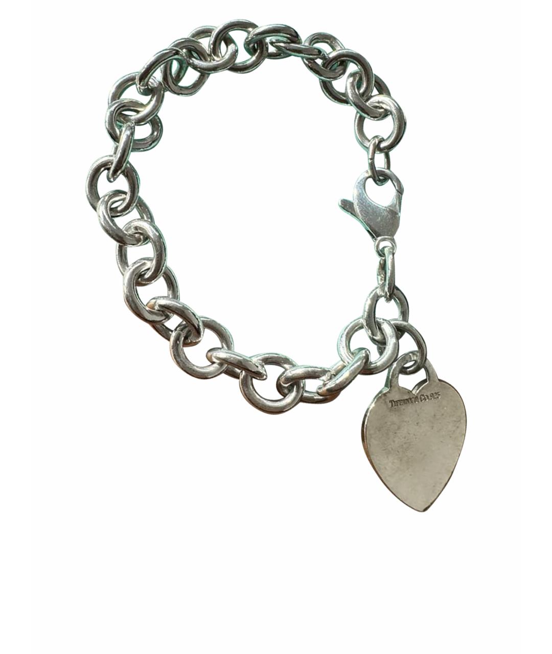 TIFFANY&CO Серебрянный серебряный браслет, фото 1
