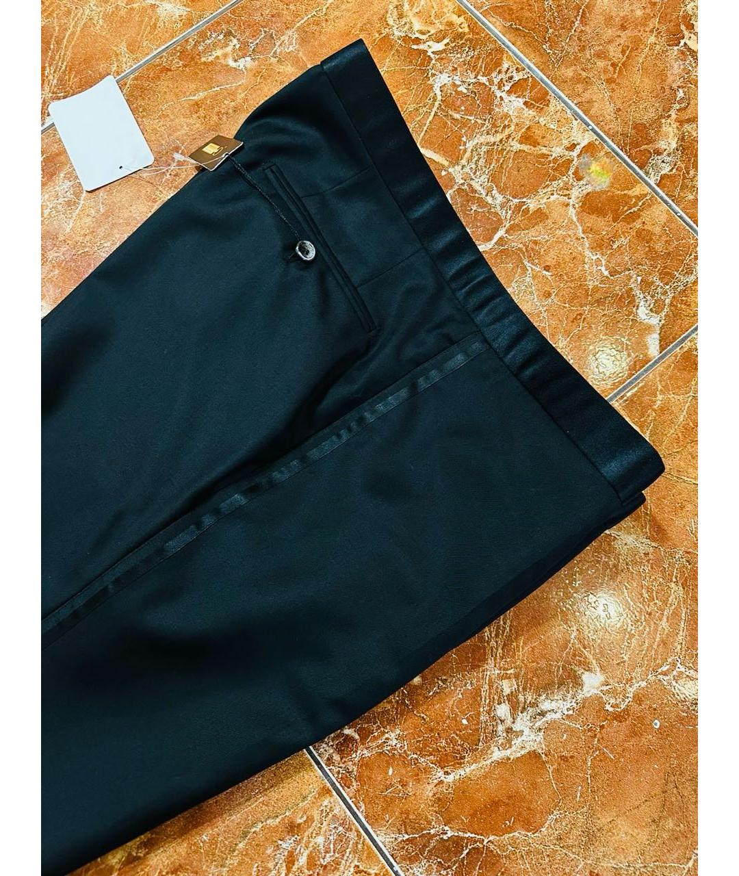ZILLI Черные классические брюки, фото 5