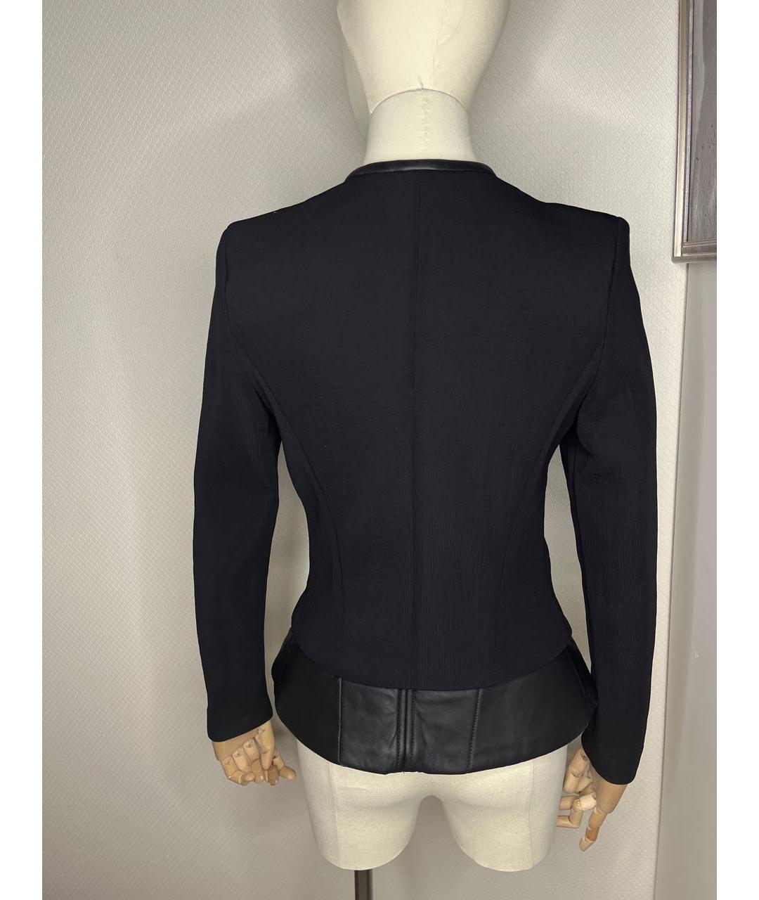 IRO Черный полиэстеровый жакет/пиджак, фото 2