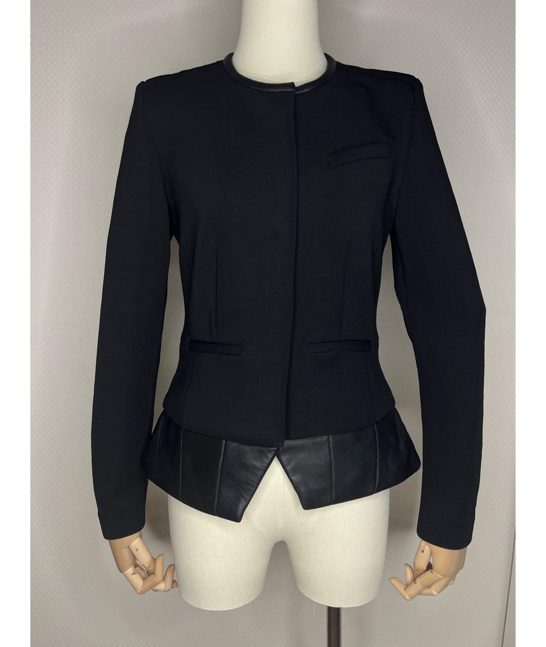 IRO Черный полиэстеровый жакет/пиджак, фото 8