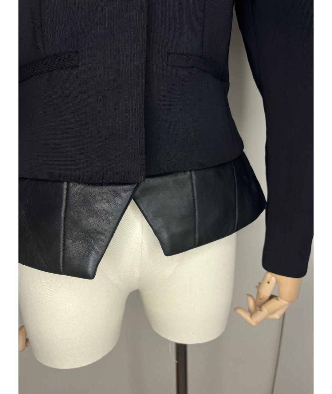 IRO Черный полиэстеровый жакет/пиджак, фото 6