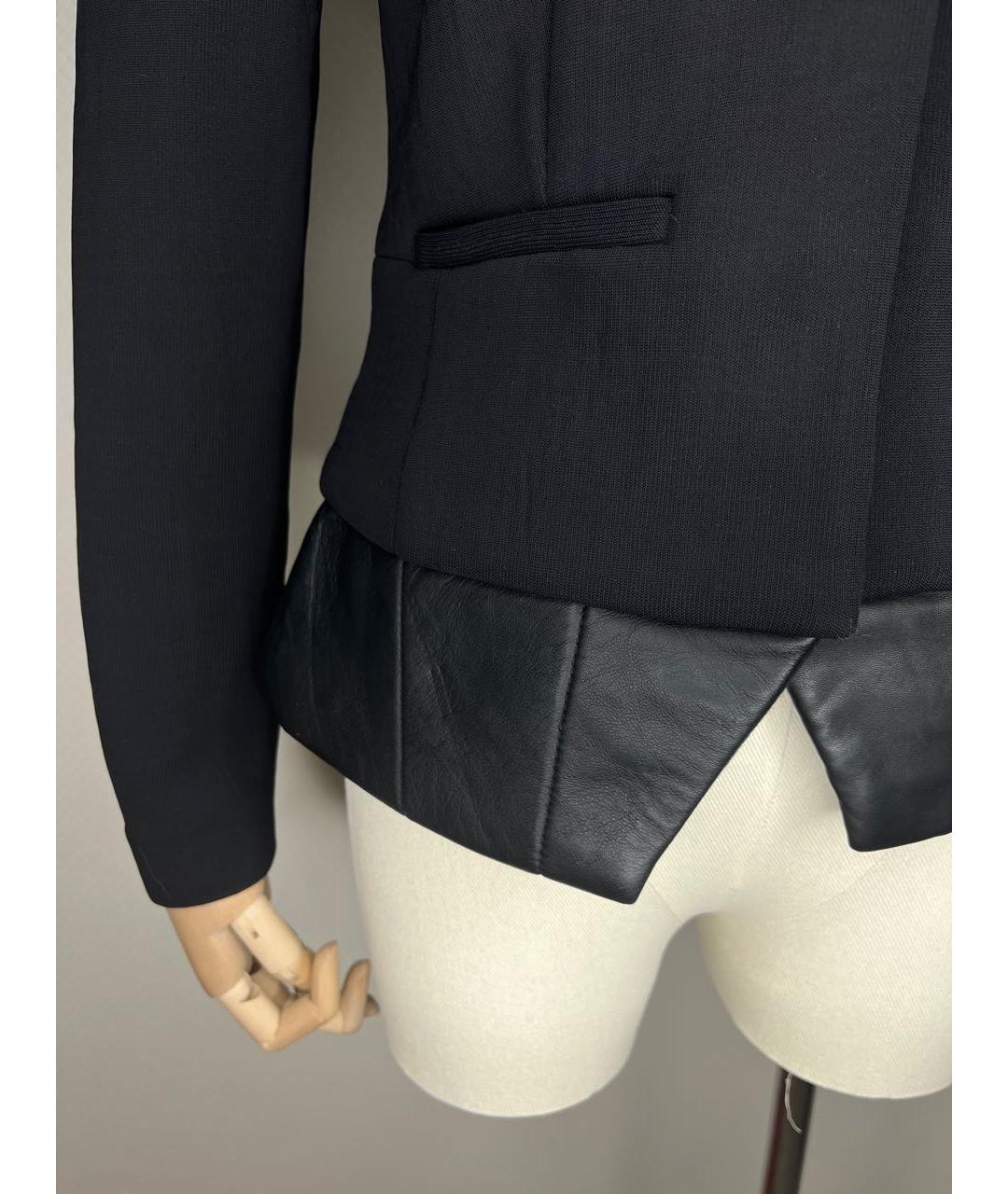 IRO Черный полиэстеровый жакет/пиджак, фото 7