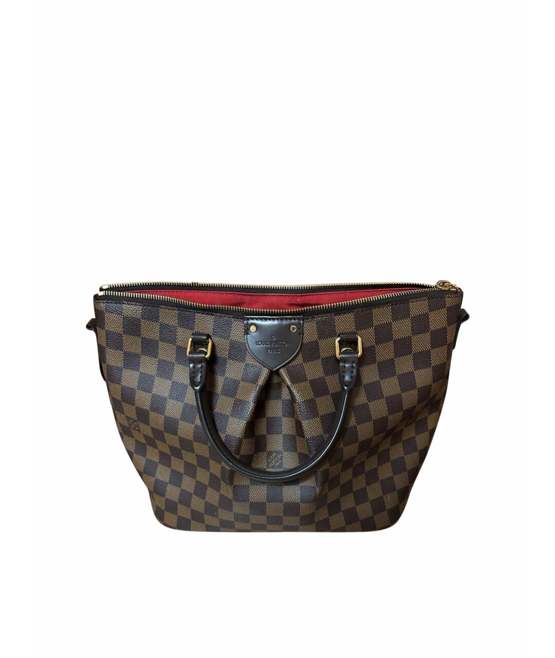 LOUIS VUITTON PRE-OWNED Коричневая кожаная сумка тоут, фото 1