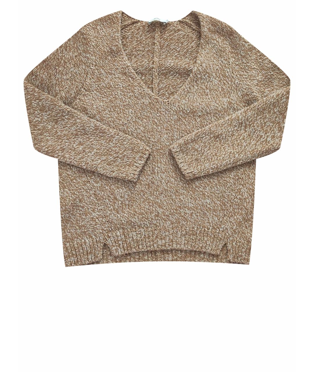 CLOSED Бежевый шерстяной джемпер / свитер, фото 1
