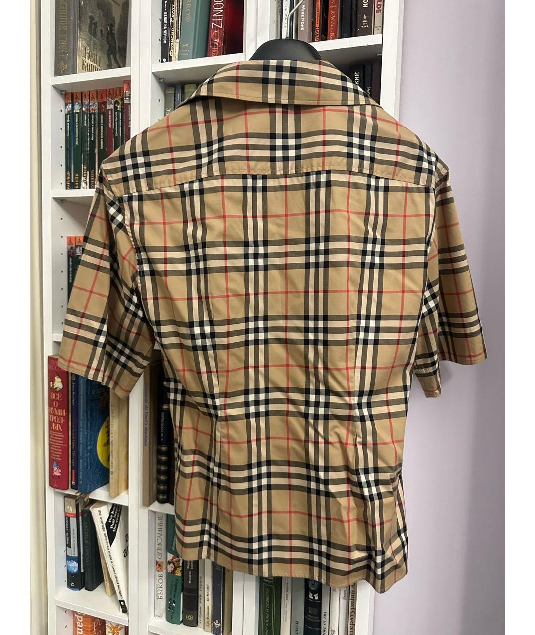 BURBERRY Хлопковая рубашка, фото 2