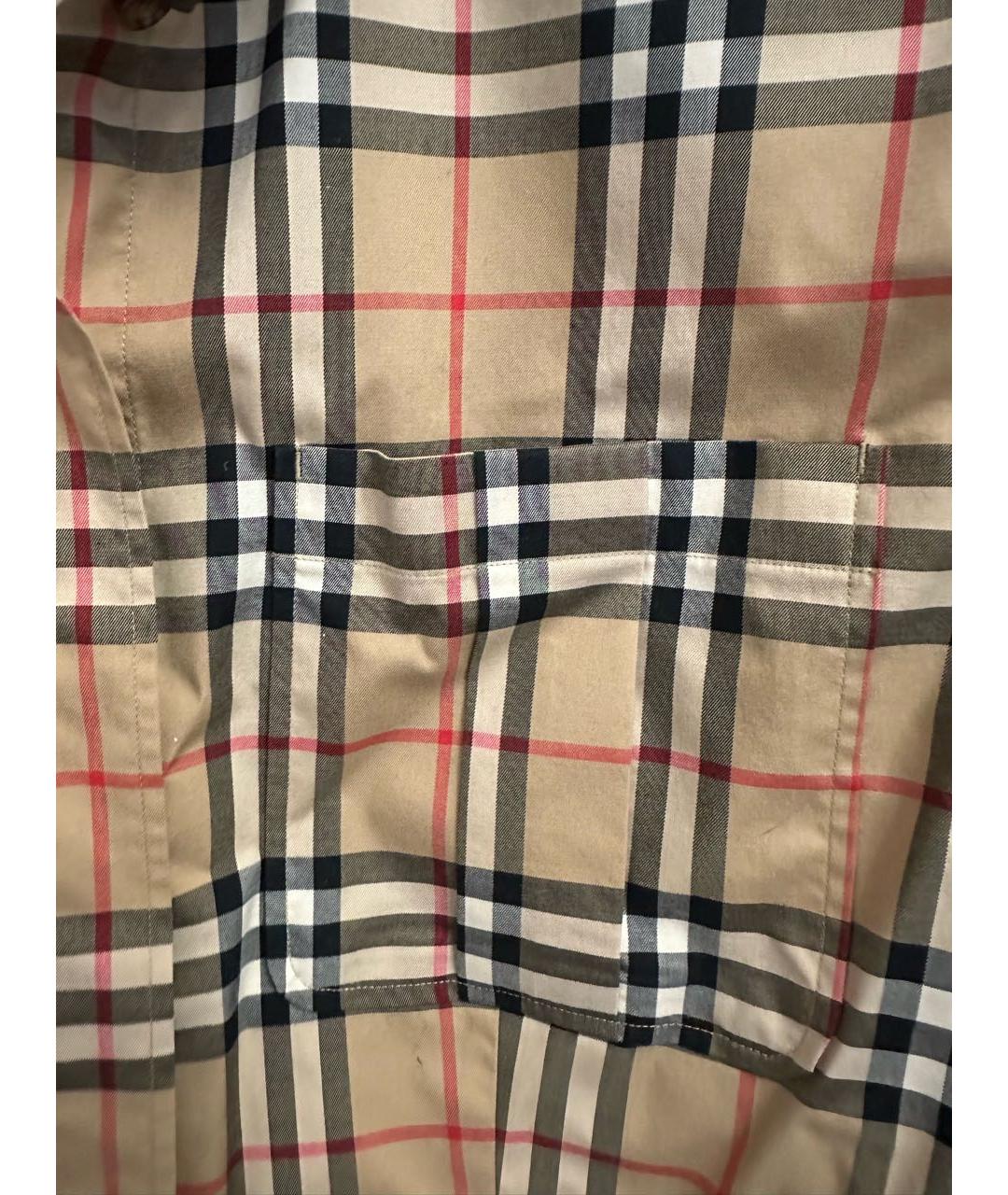 BURBERRY Хлопковая рубашка, фото 6