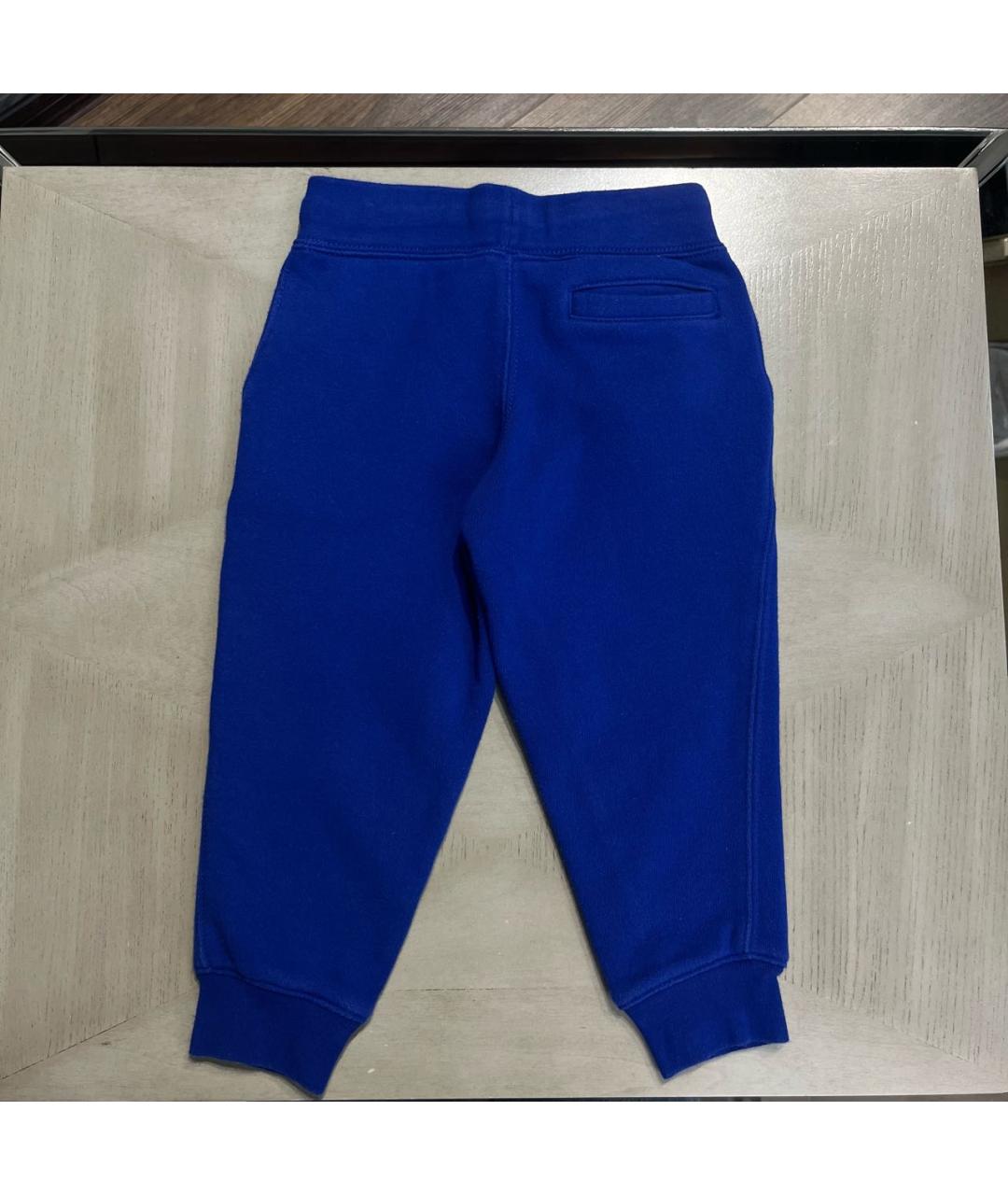 POLO RALPH LAUREN Синие хлопковые брюки и шорты, фото 6