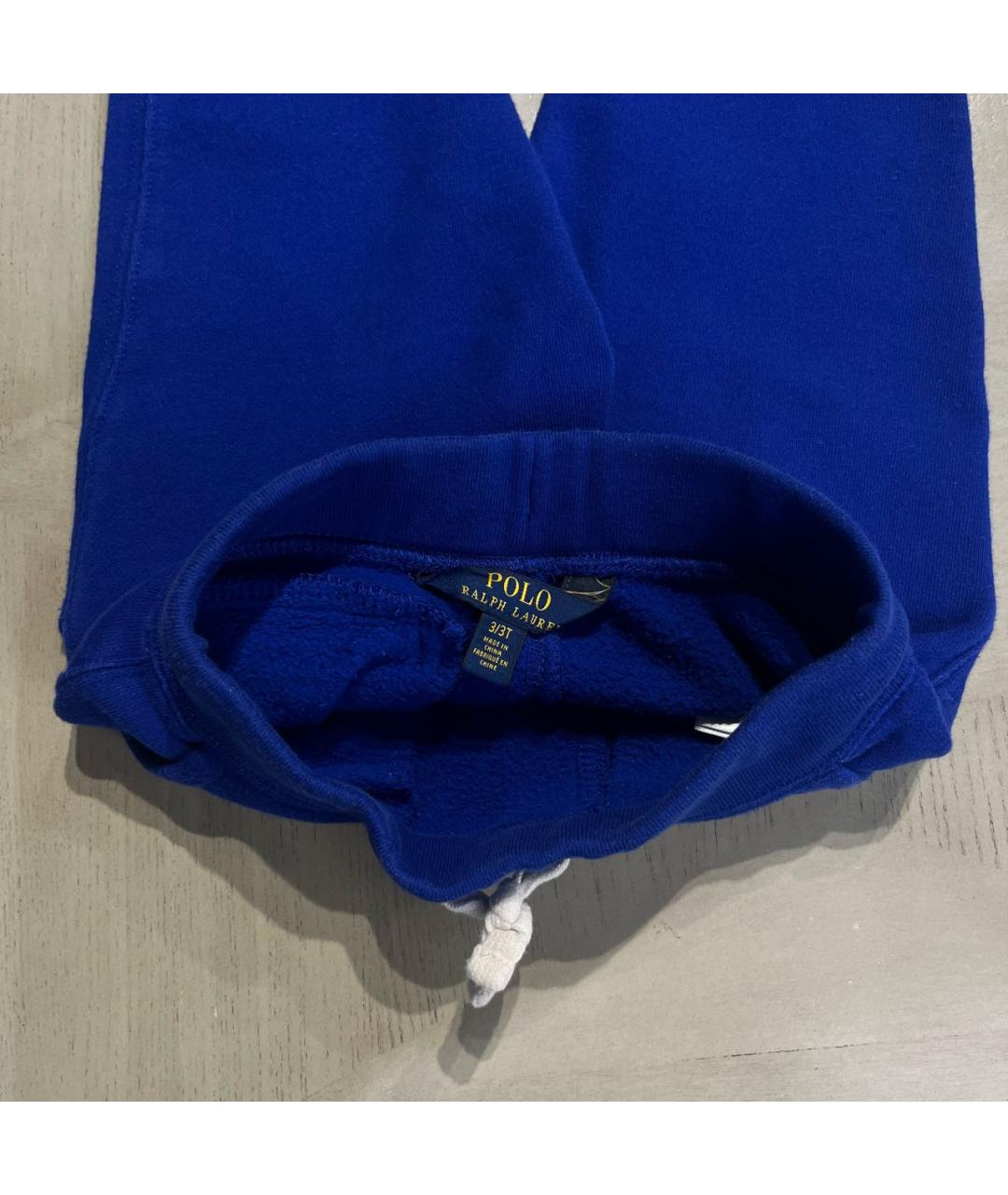 POLO RALPH LAUREN Синие хлопковые брюки и шорты, фото 5