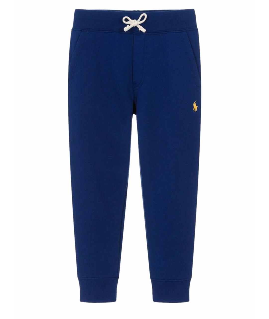 POLO RALPH LAUREN Синие хлопковые брюки и шорты, фото 1