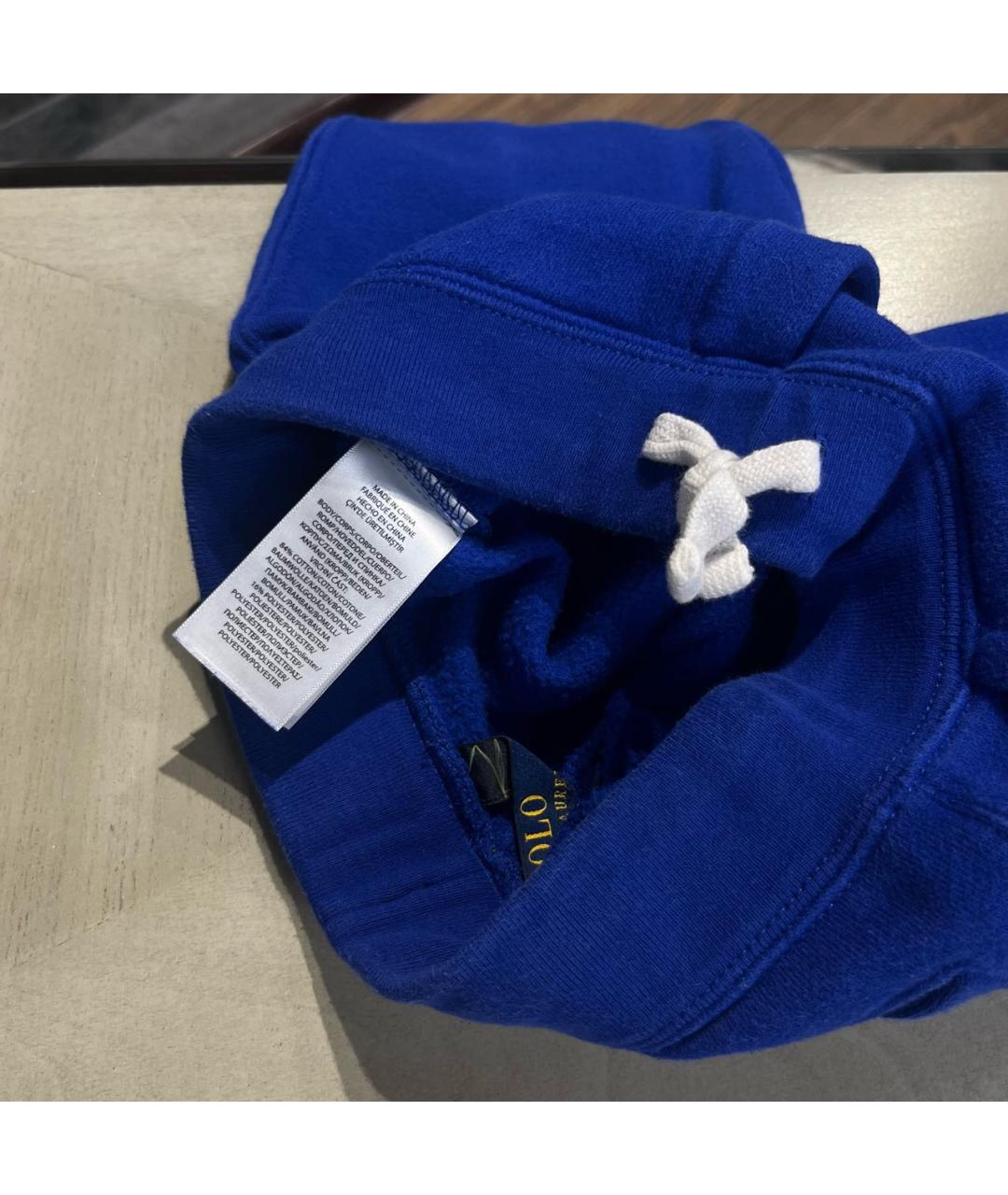 POLO RALPH LAUREN Синие хлопковые брюки и шорты, фото 4