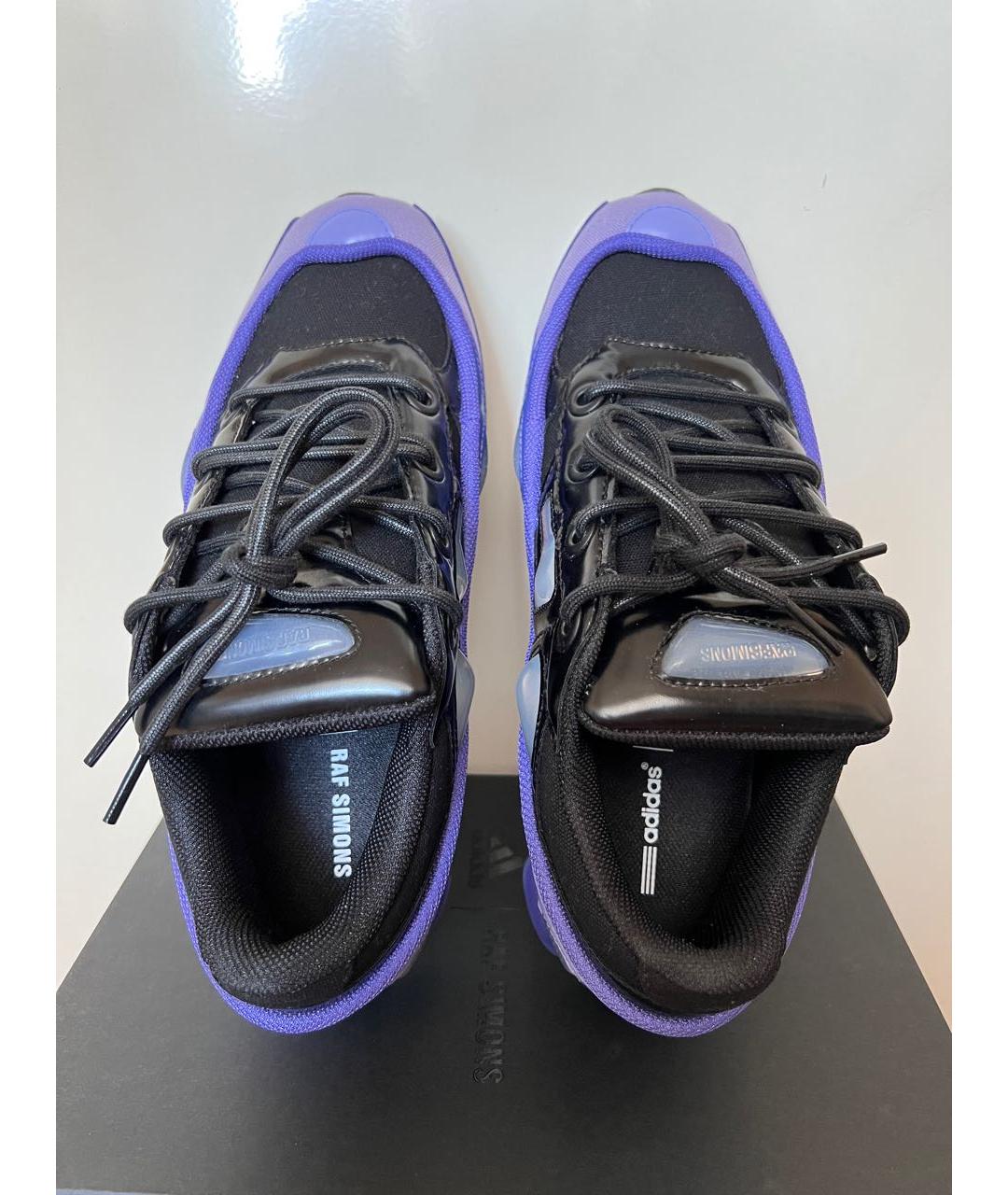 ADIDAS X RAF SIMONS Фиолетовые низкие кроссовки / кеды, фото 3