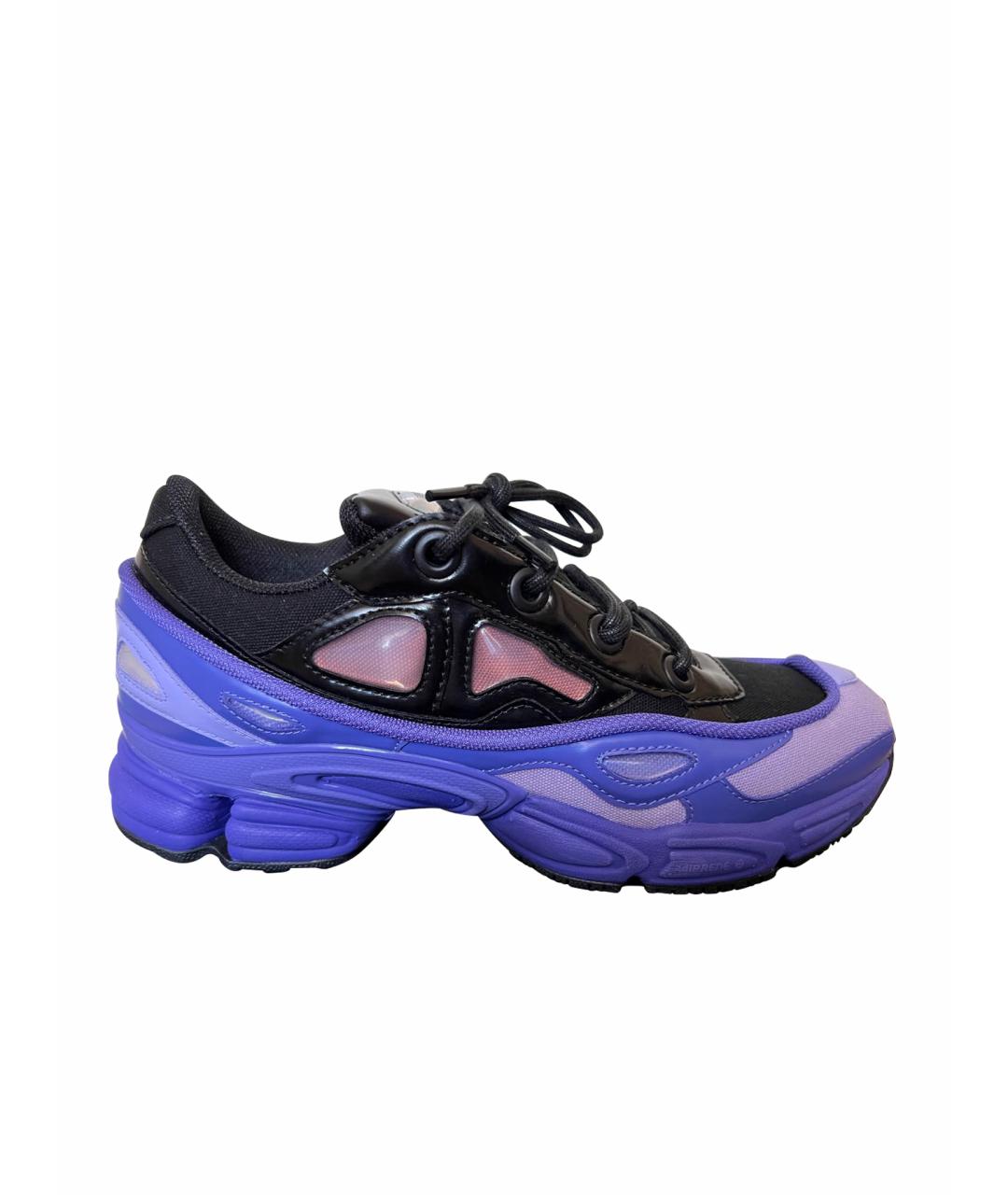 ADIDAS X RAF SIMONS Фиолетовые низкие кроссовки / кеды, фото 1