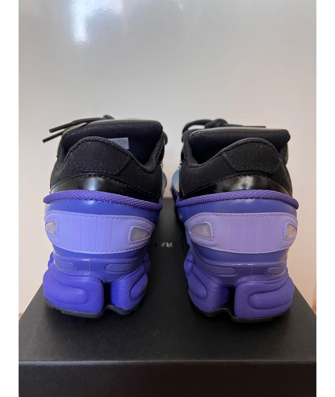 ADIDAS X RAF SIMONS Фиолетовые низкие кроссовки / кеды, фото 4
