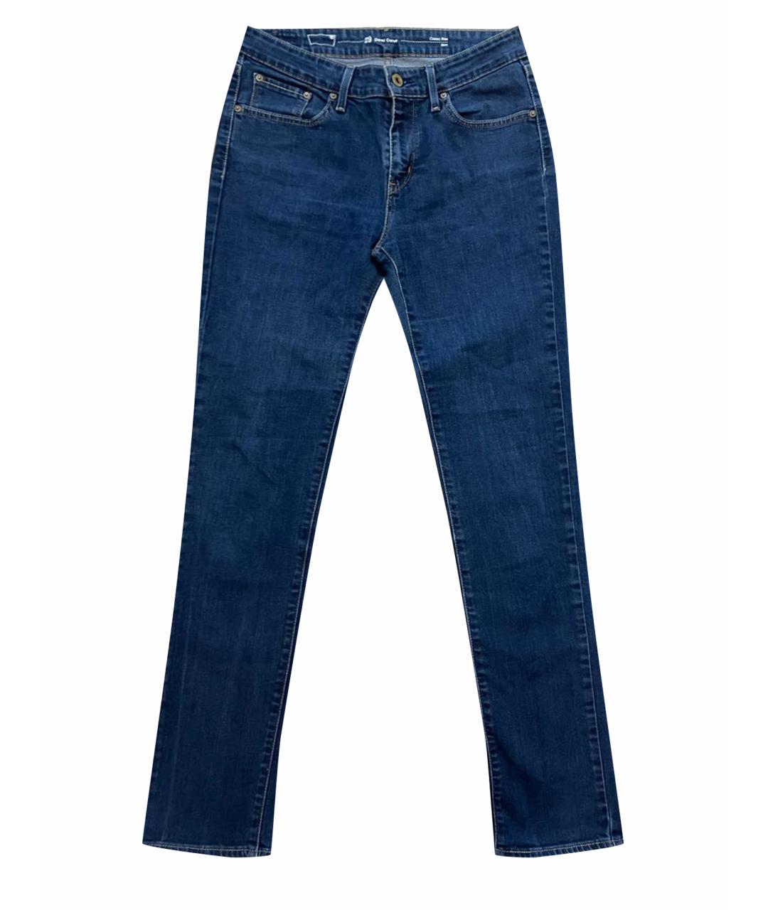 LEVI'S Синие хлопко-эластановые джинсы слим, фото 1