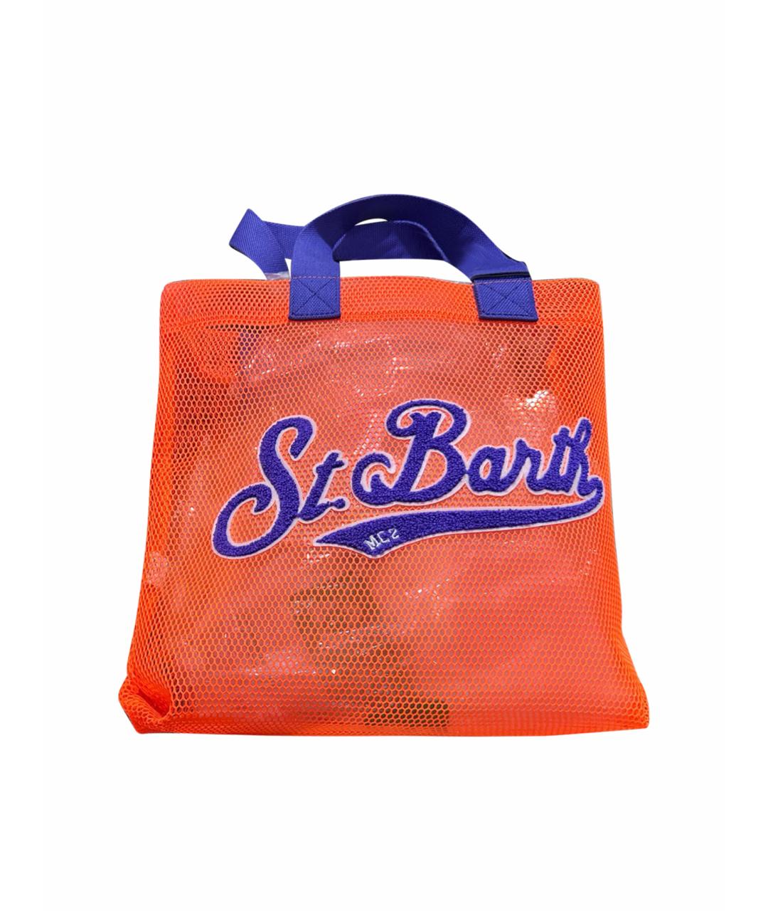 MC2 SAINT BARTH Оранжевая пляжная сумка, фото 1