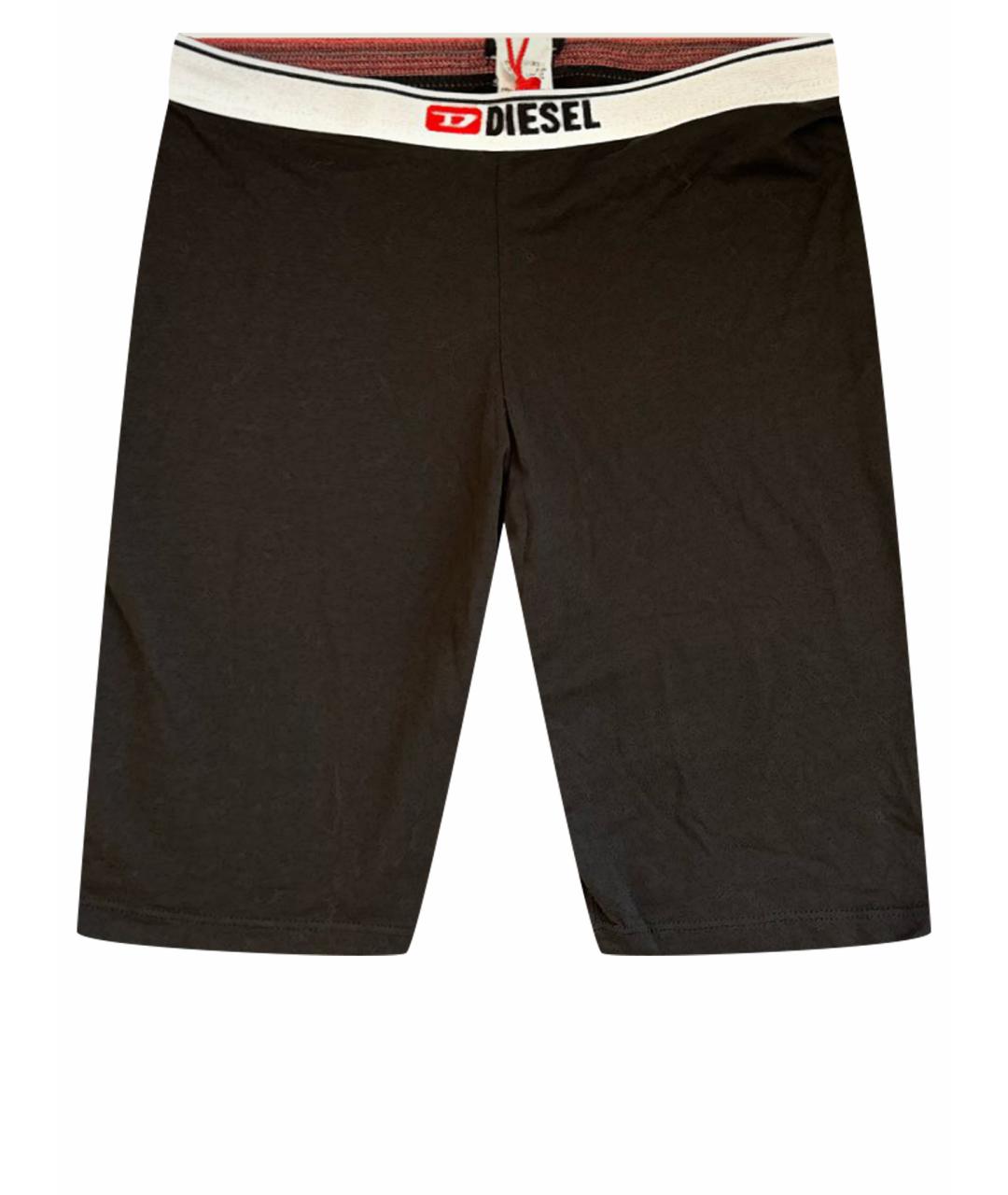 DIESEL Черные хлопковые спортивные брюки и шорты, фото 1
